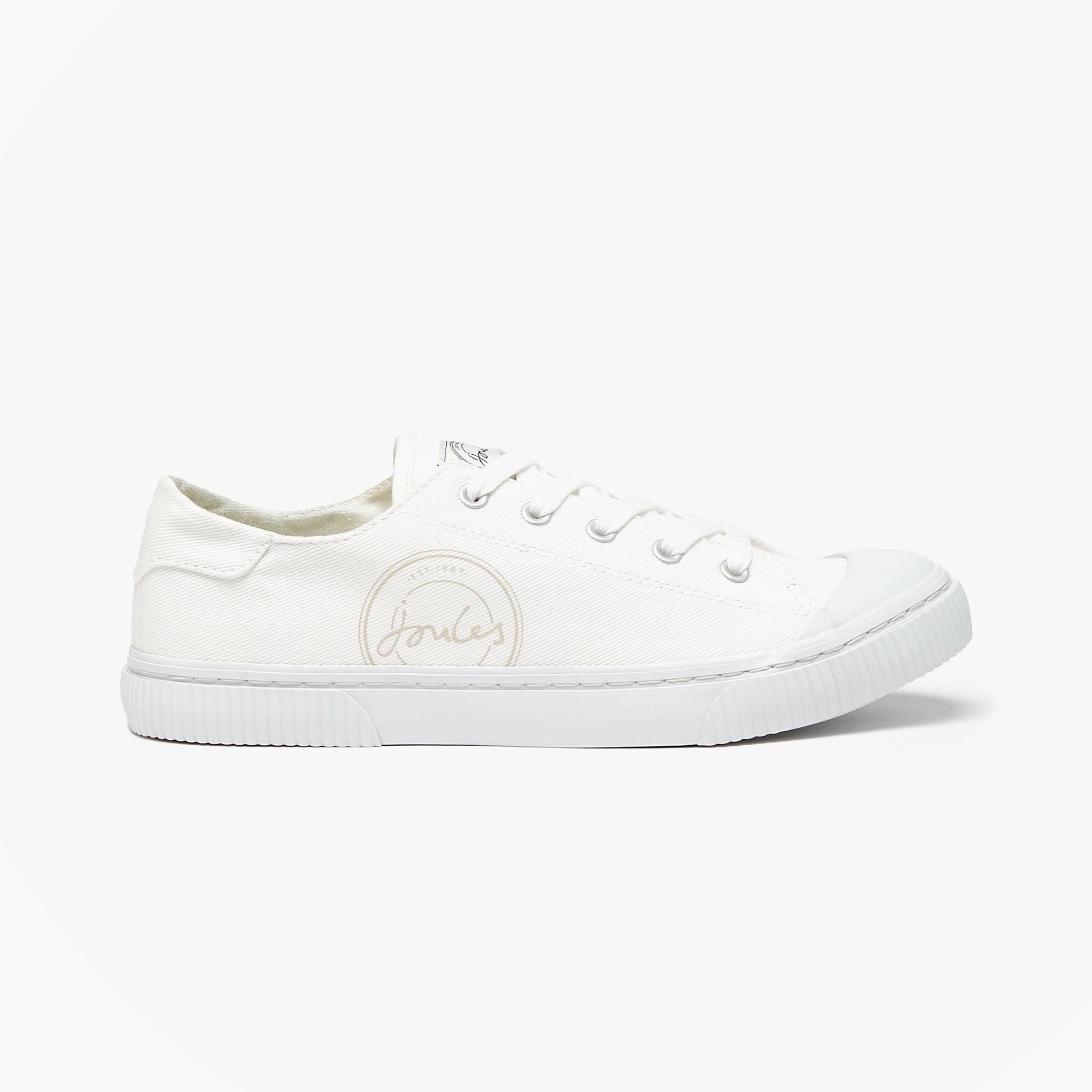 Joules COAST PUMP Womens Trainers White