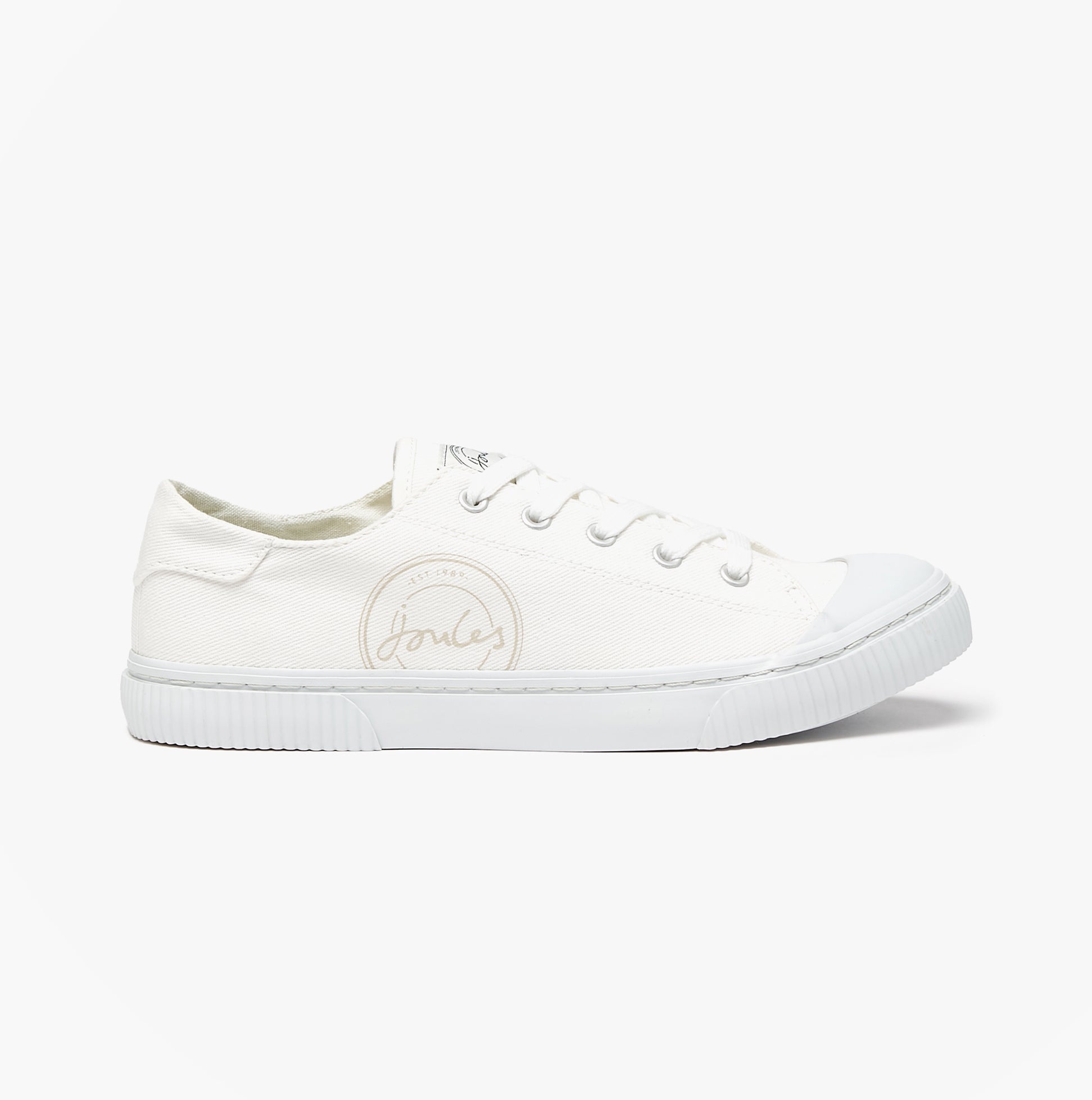 Joules COAST PUMP Womens Trainers White
