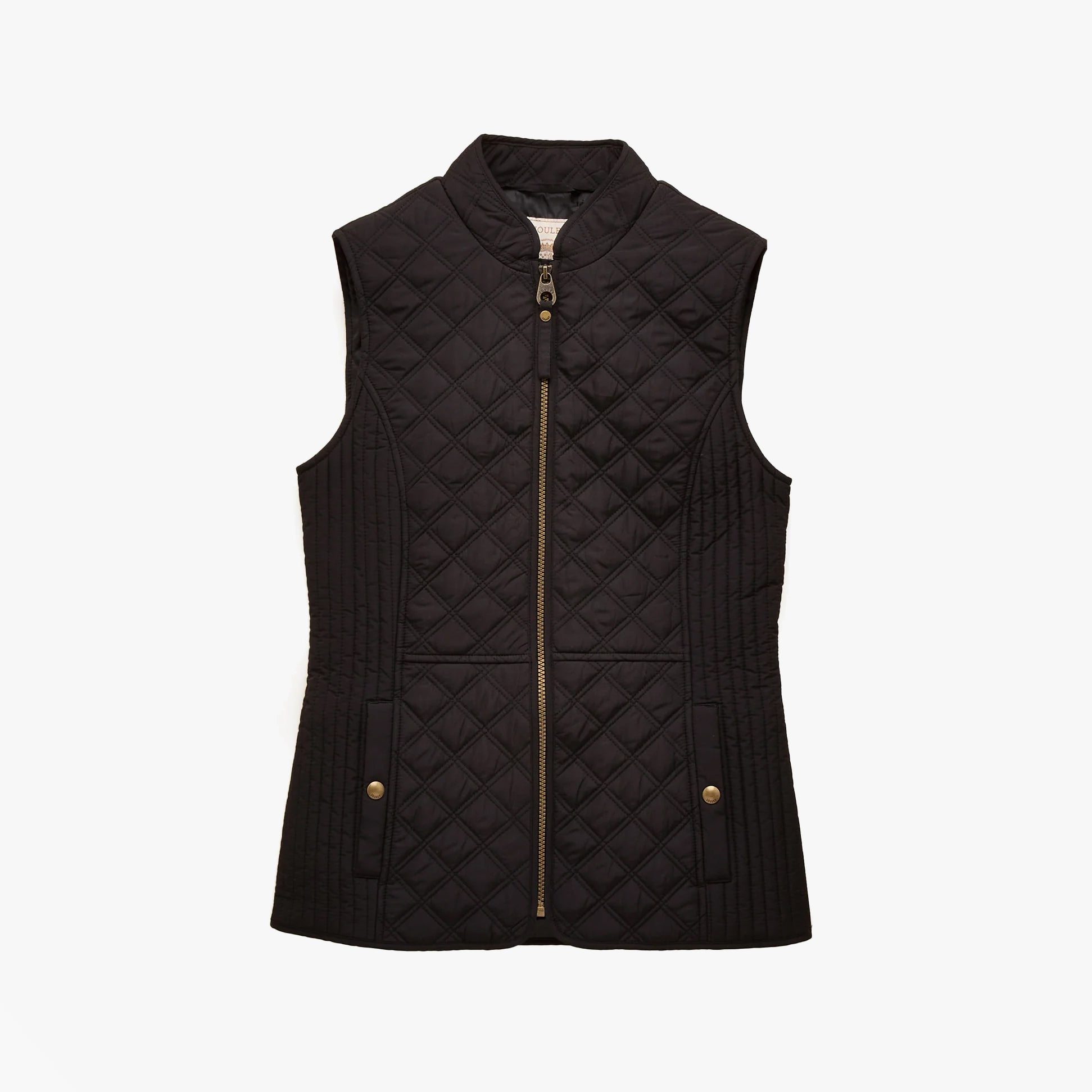 Joules MINX Womens Showerproof Quilted Gilet Black