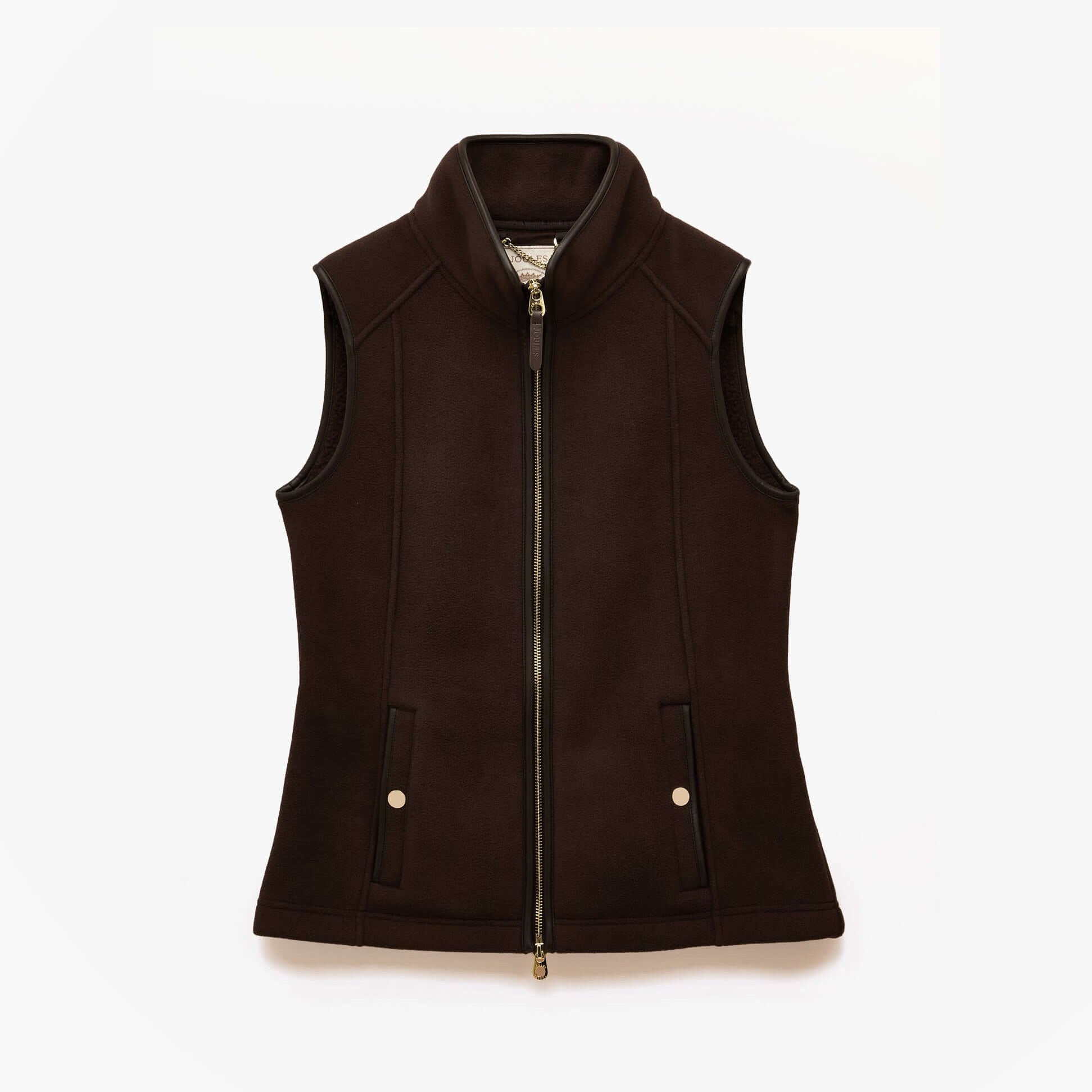 Joules FAIRBOURNE Womens Gilet Brown