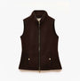 Joules FAIRBOURNE Womens Gilet Brown
