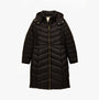 Joules PEMBURY Womens Showerproof Longline Padded Coat with Hood Black