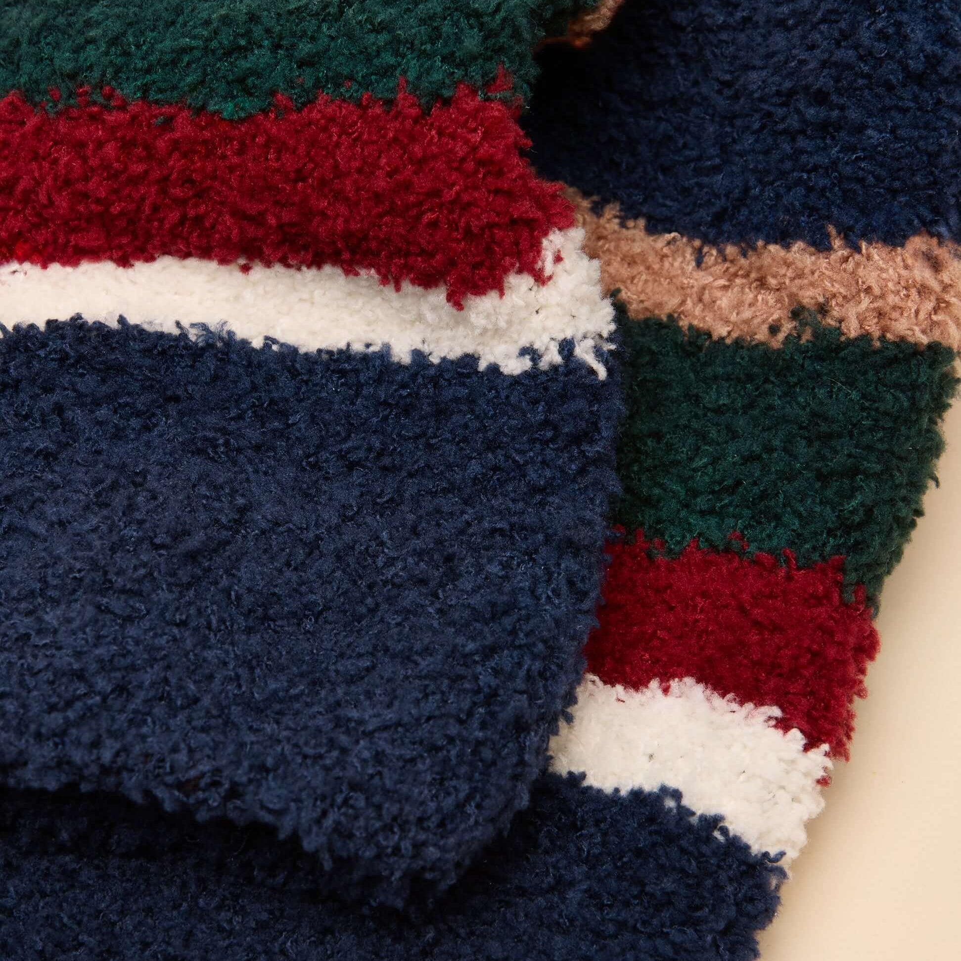 Joules FLUFFY Mens Socks Navy