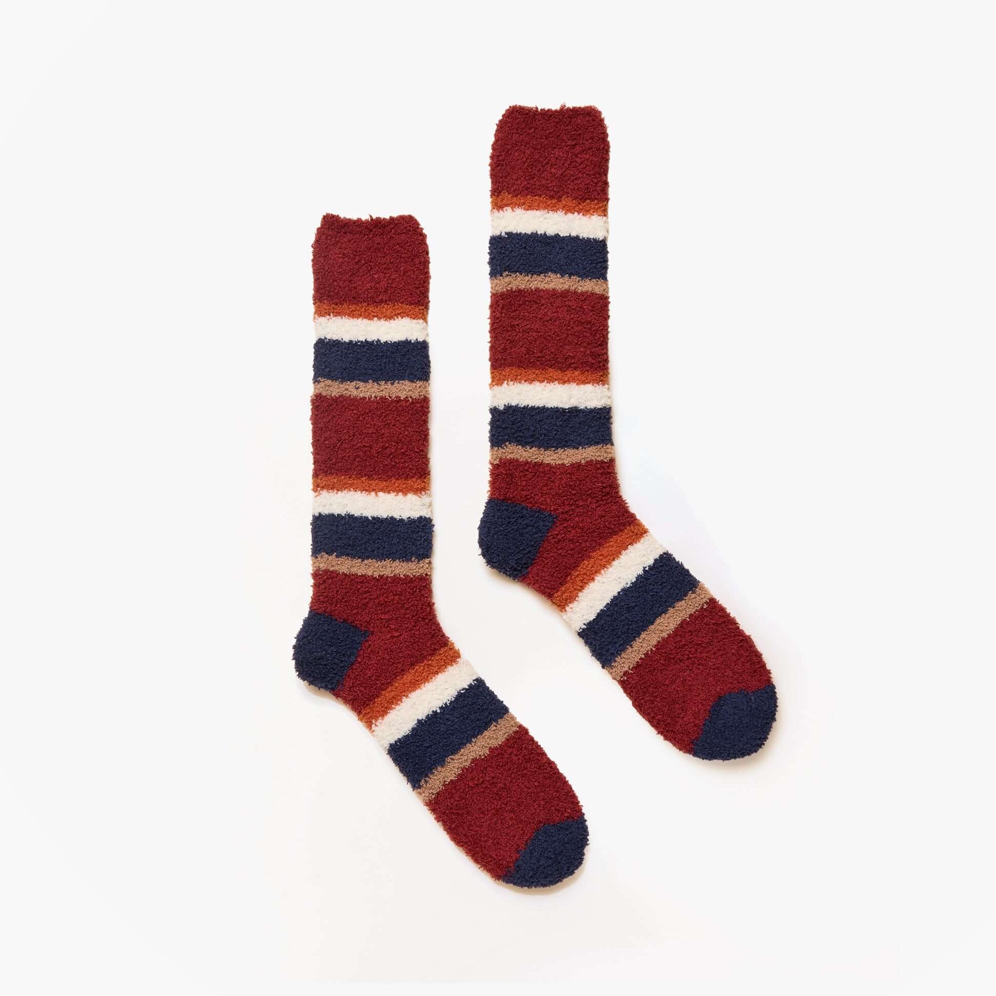 Joules FLUFFY Mens Socks Red
