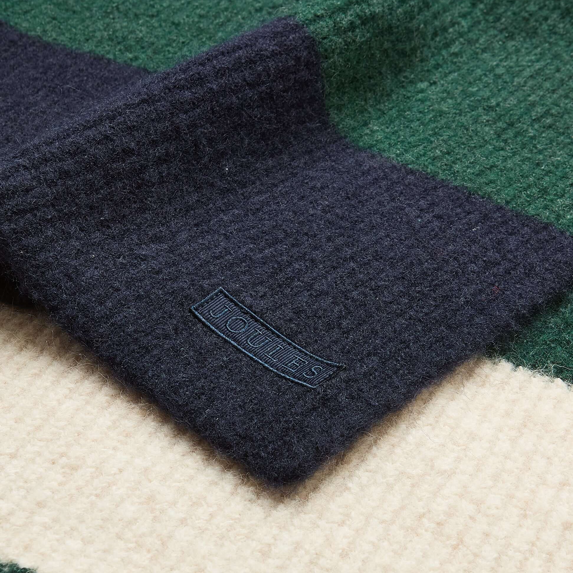 Joules POPLEY STRIPE Womens Winter Green/Blue