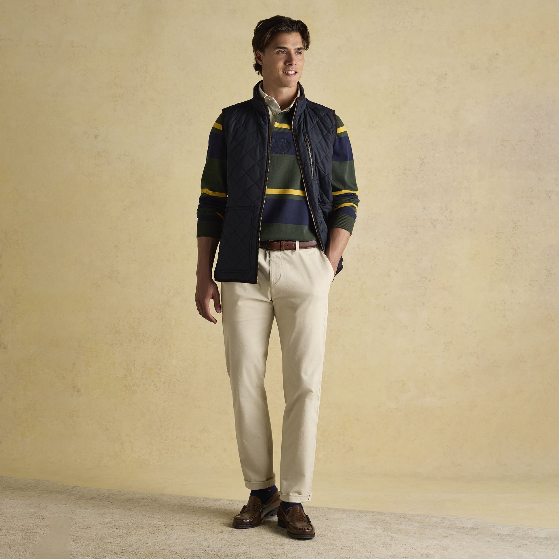 Joules MAYNARD Mens Gilet Navy