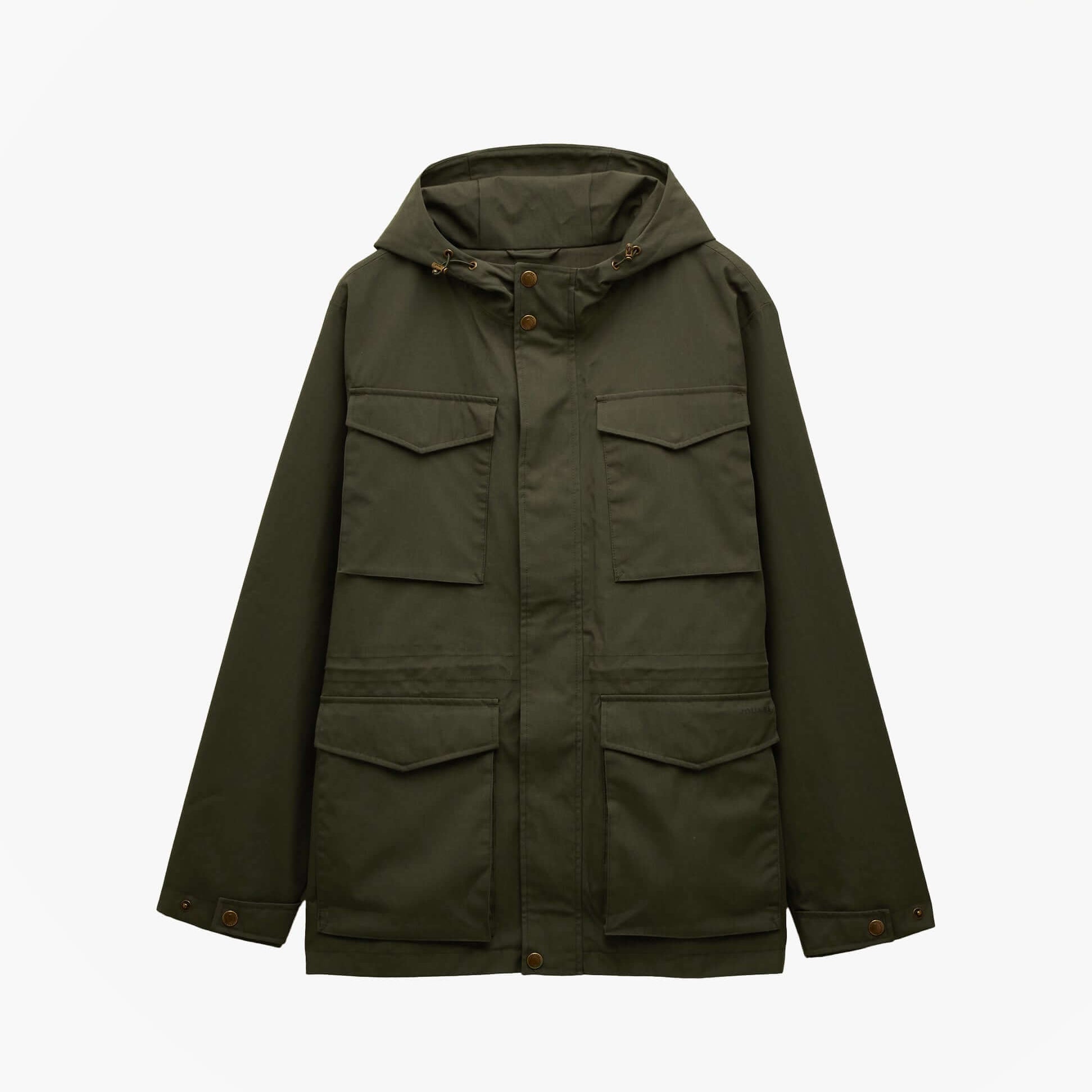 Joules PORTMAN Mens Green Waterproof Raincoat Green