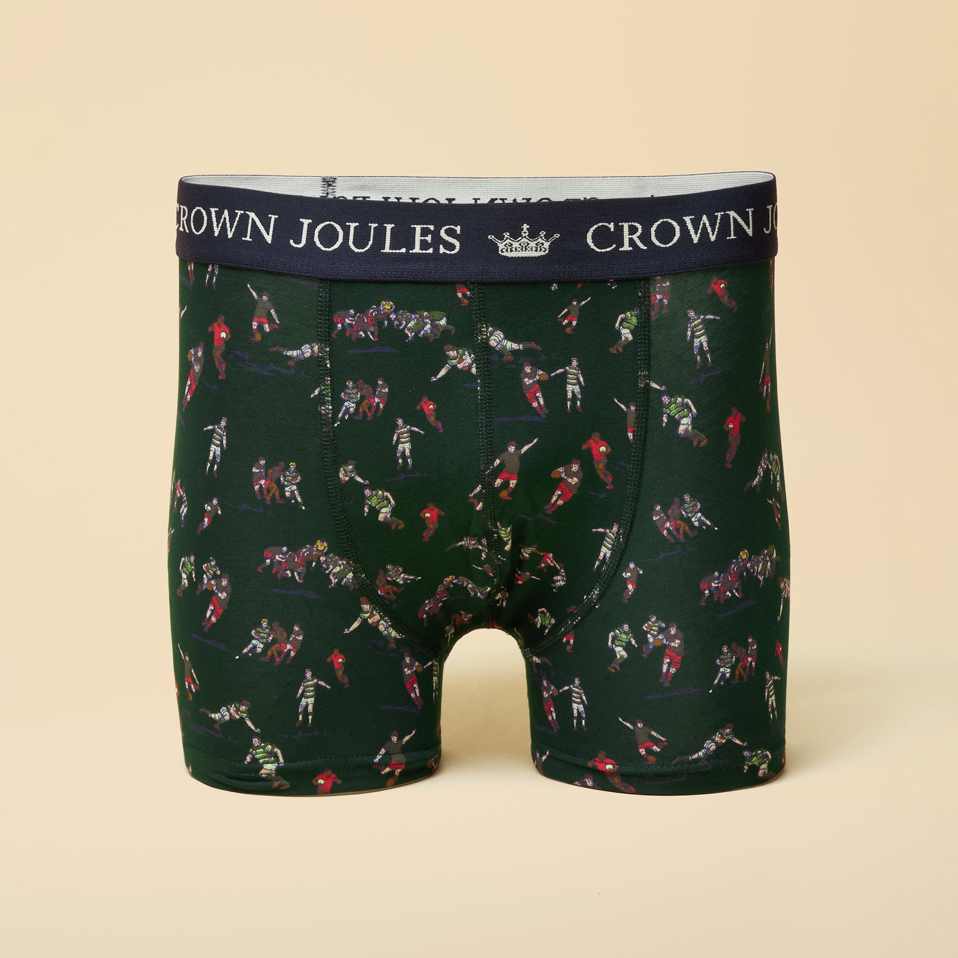 Joules Joules CROWN JOULES Mens Boxer Shorts Green