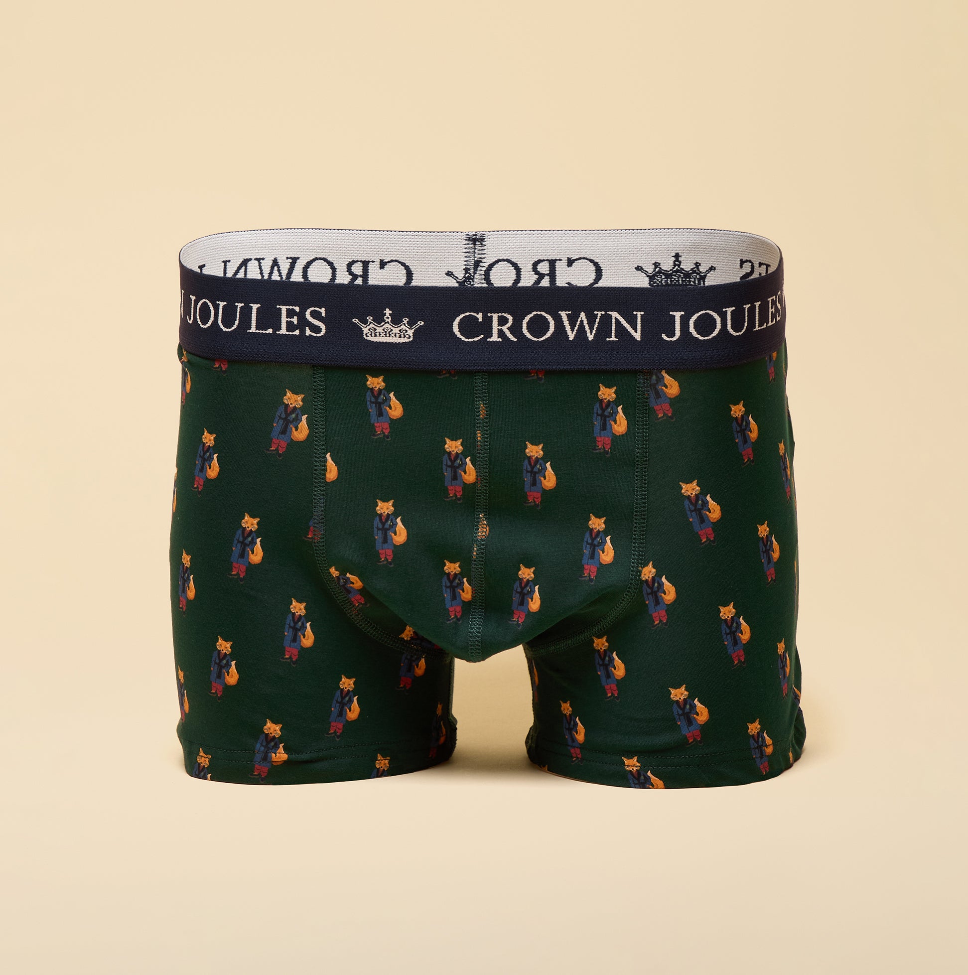 Joules Joules CROWN JOULES Mens Boxer Shorts Blue/Green