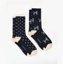 Joules EVERYDAY Womens Socks Navy/Oatmeal