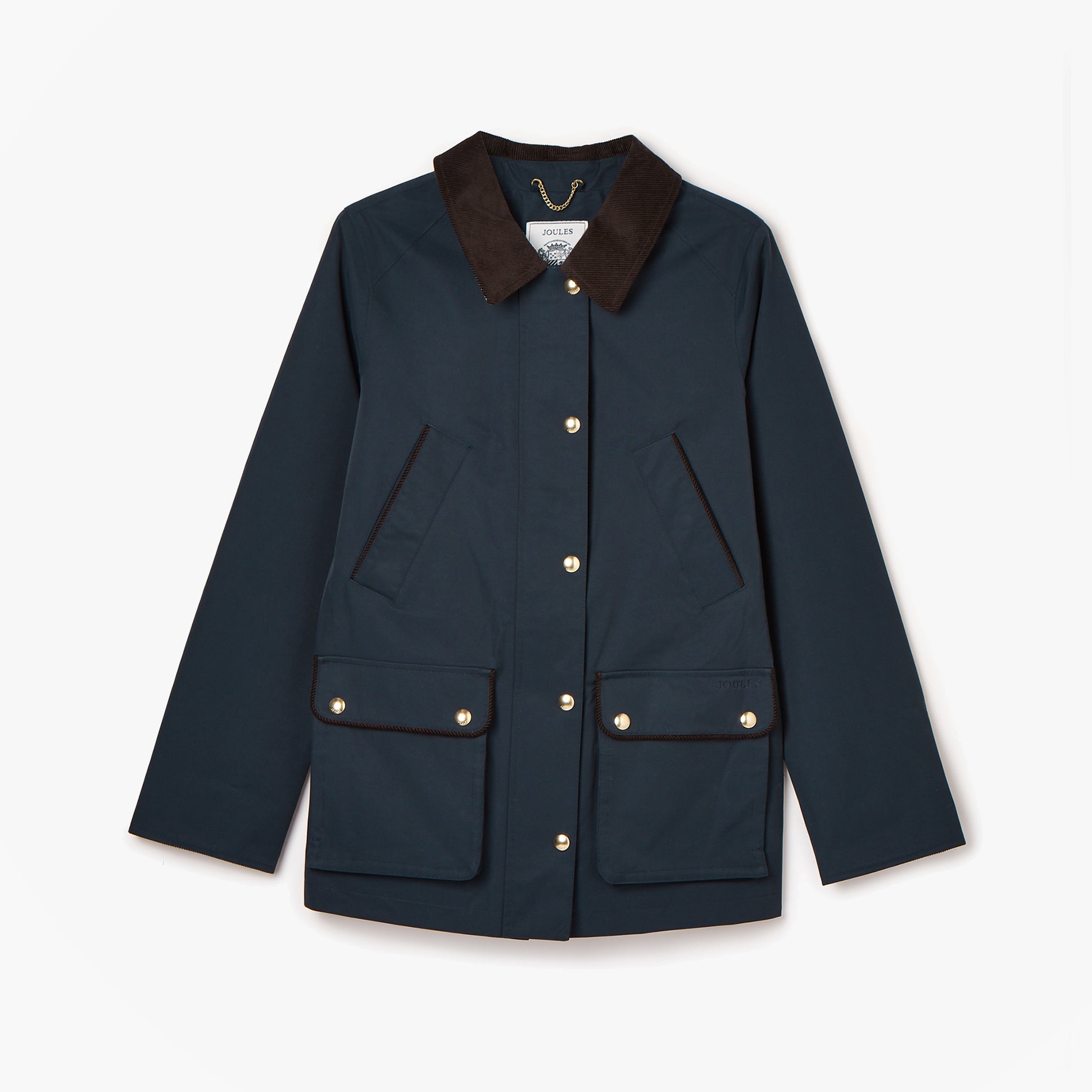 Joules KATHERINE Womens Waterproof Heritage Coat Navy