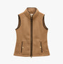 Joules HERITAGE FLEECE Womens Gilet Tan