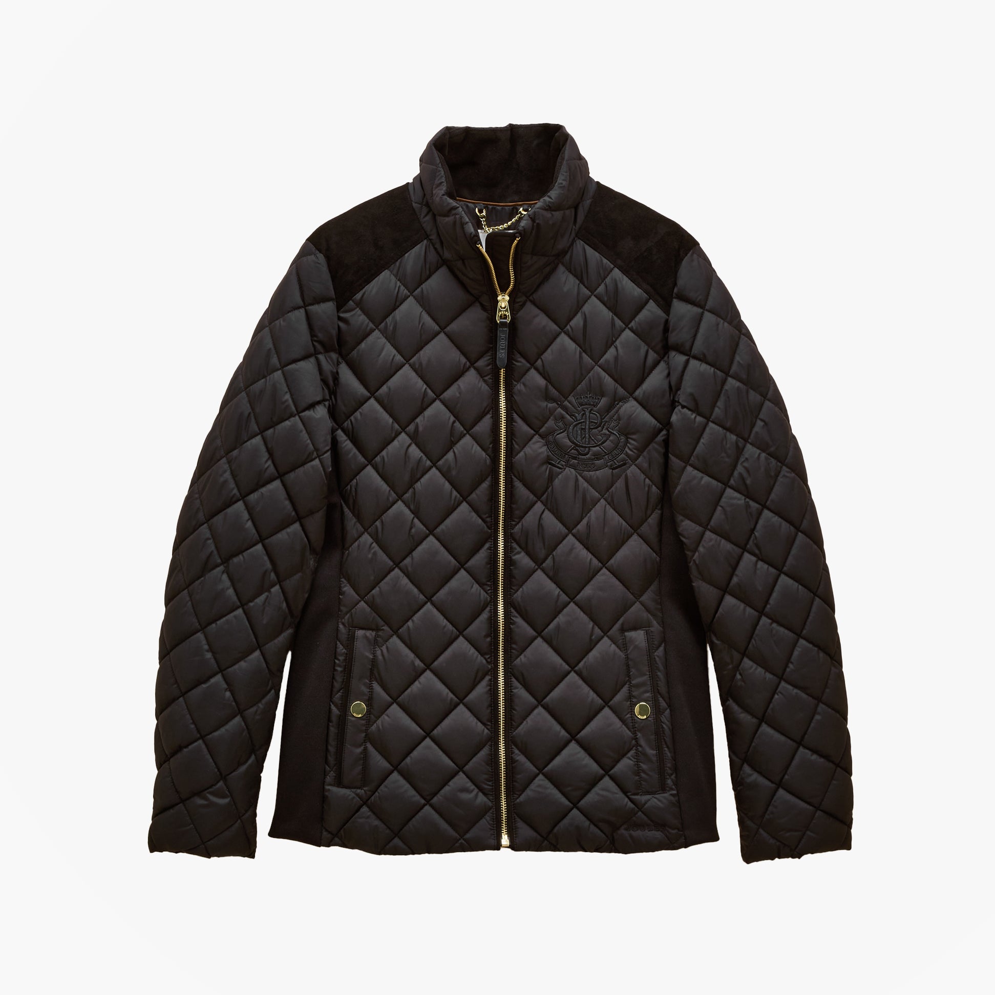 Joules BRAEMAR LUXE Womens Quilted Jacket Black