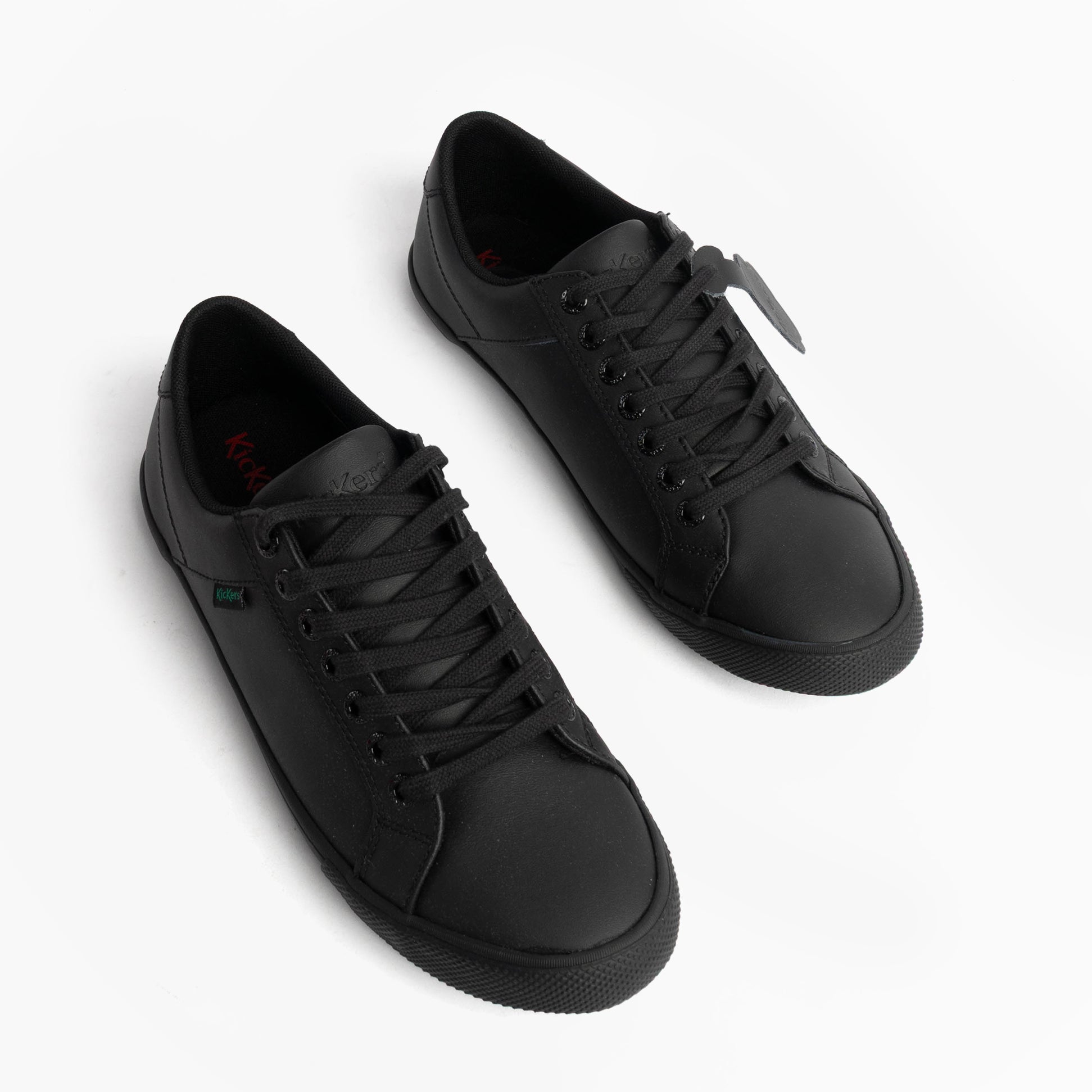 Kickers 116408 KODY LO Unisex School Shoes Black