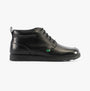 Kickers 117606 FRAGMA CHUK Boys School Boots Black