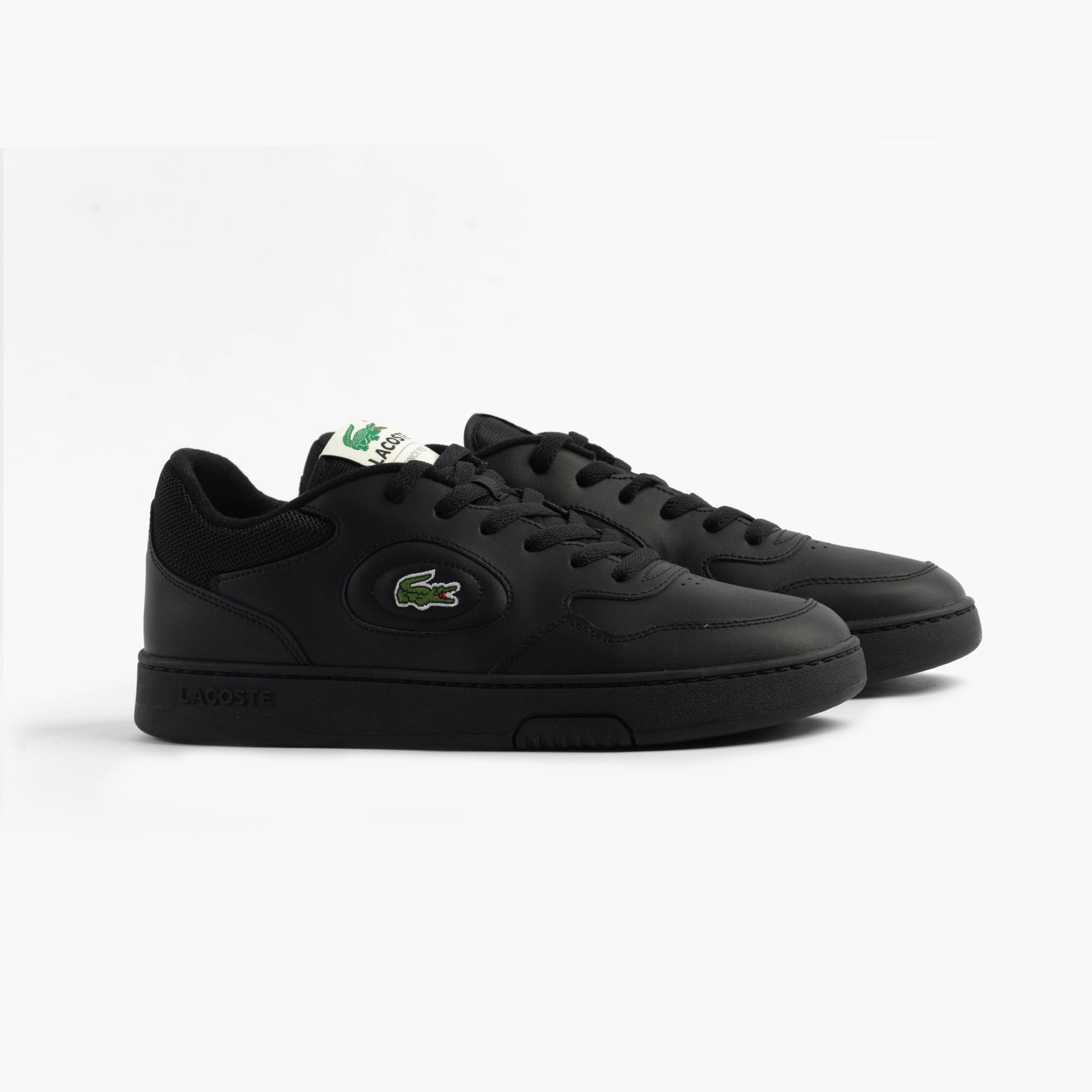 Lacoste LINESET Mens Trainers Black/Black