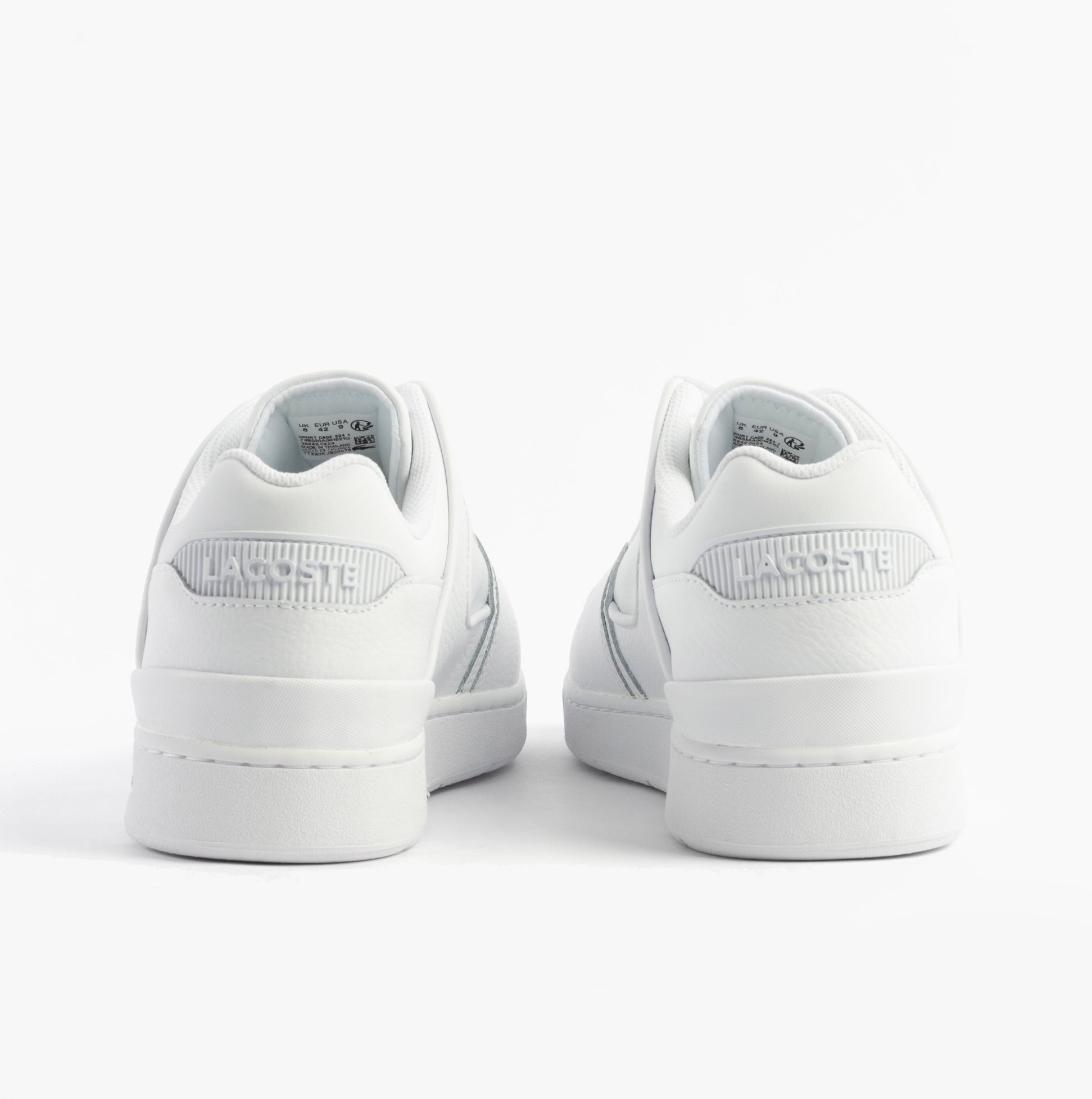 Lacoste COURT CAGE Mens Trainers White