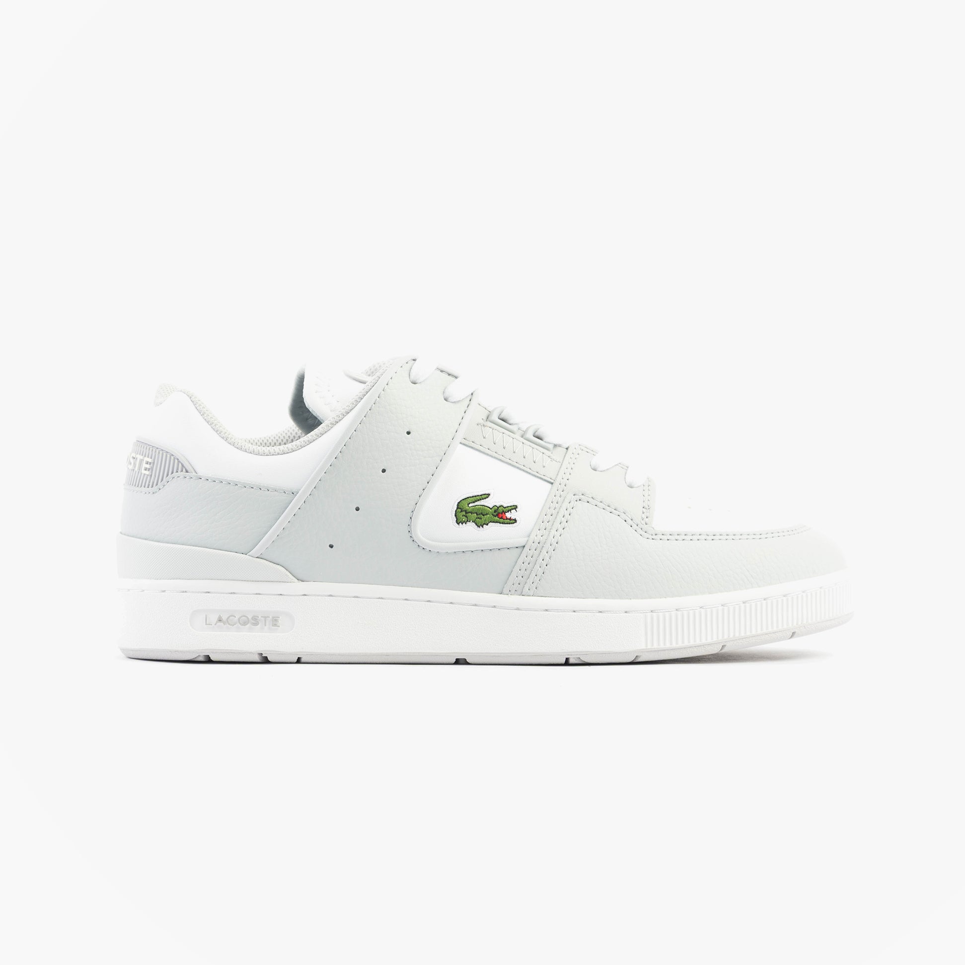 Lacoste COURT CAGE Mens Trainers Light Grey/White
