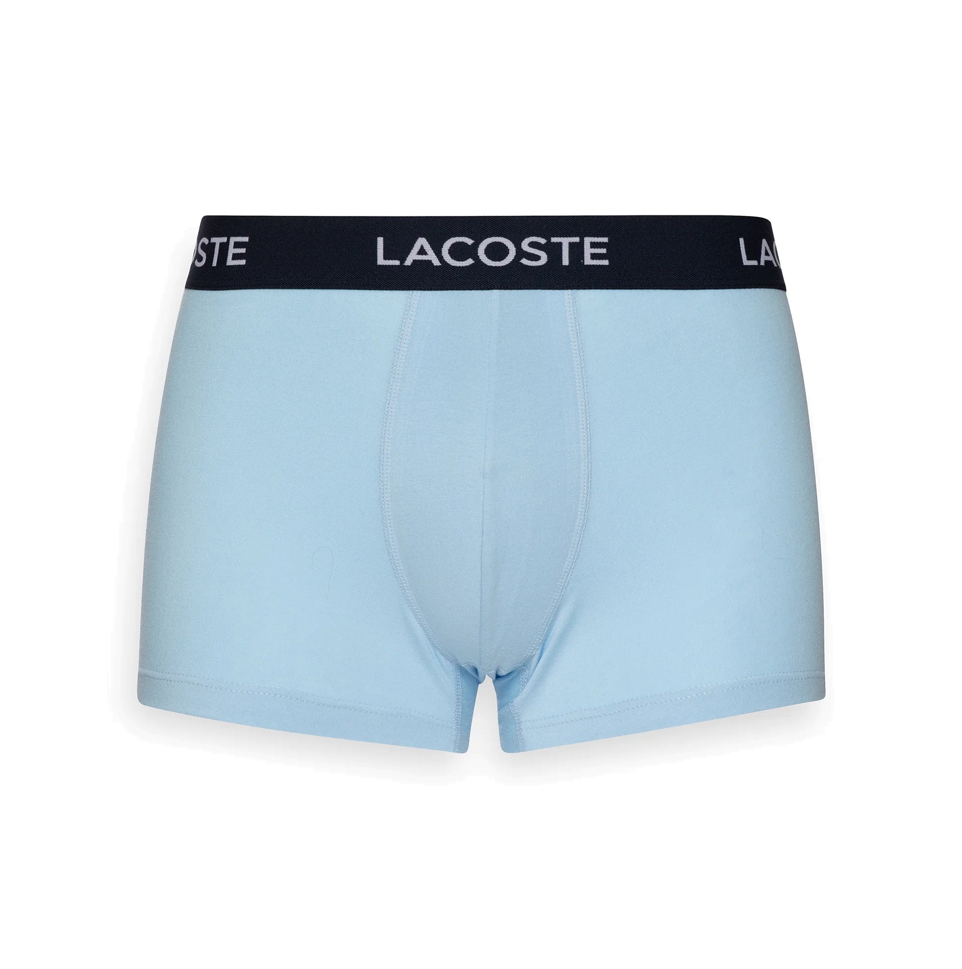 Lacoste 3 Pack Trunks Mens Trunks Navy Blue/Methylene/Creek
