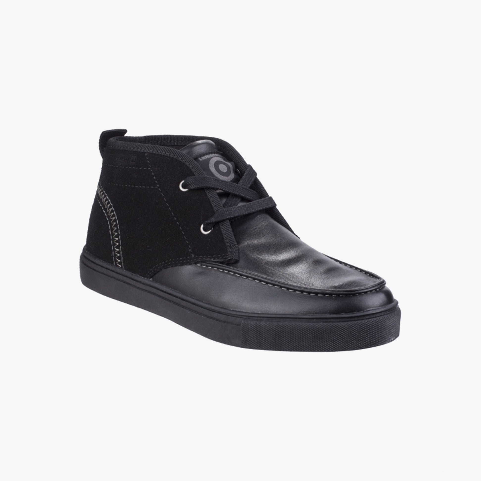 Lambretta CHUKKA Boys Ankle Boots Black