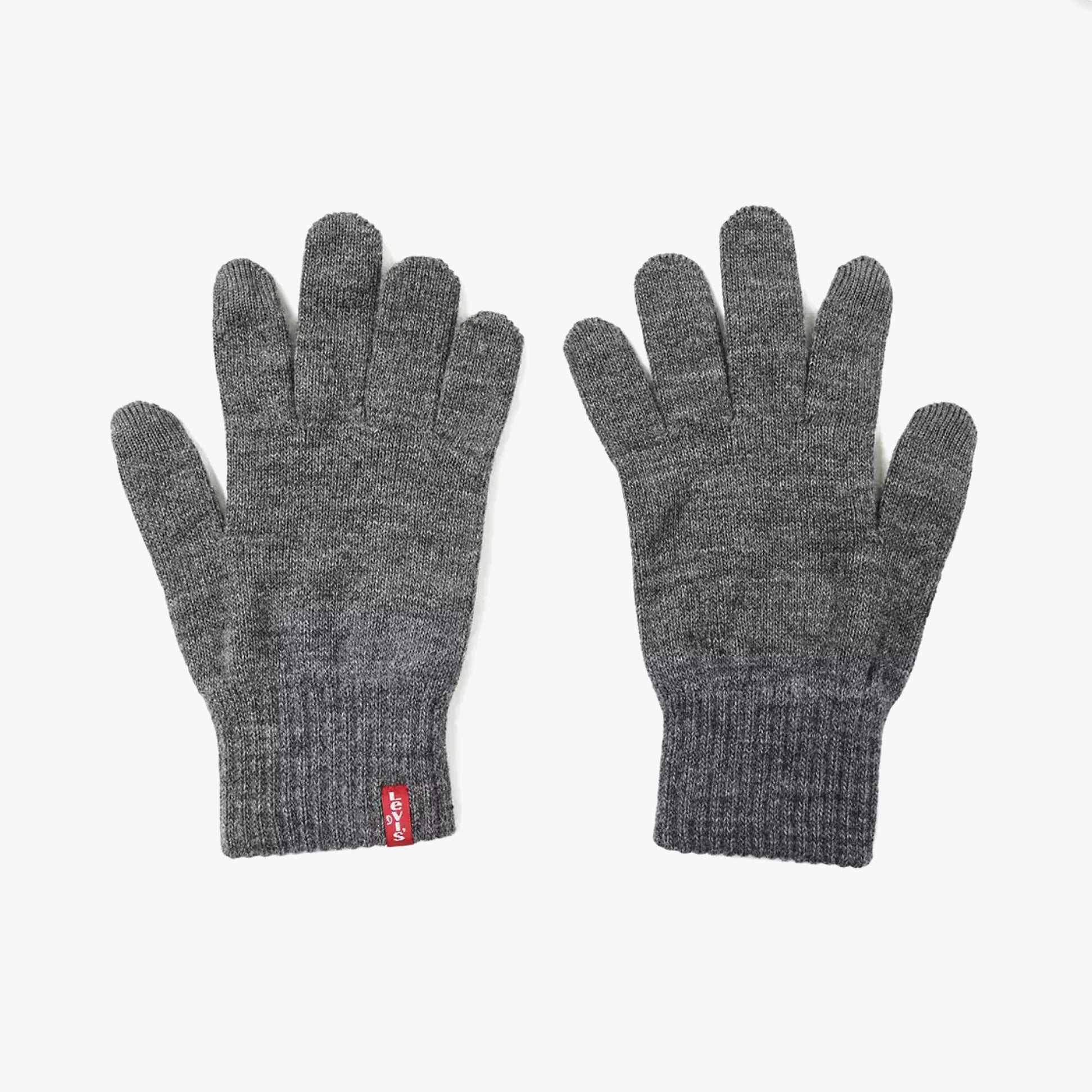 Levi's BEN TOUCH SCREEN GLOVES Mens Regular Grey