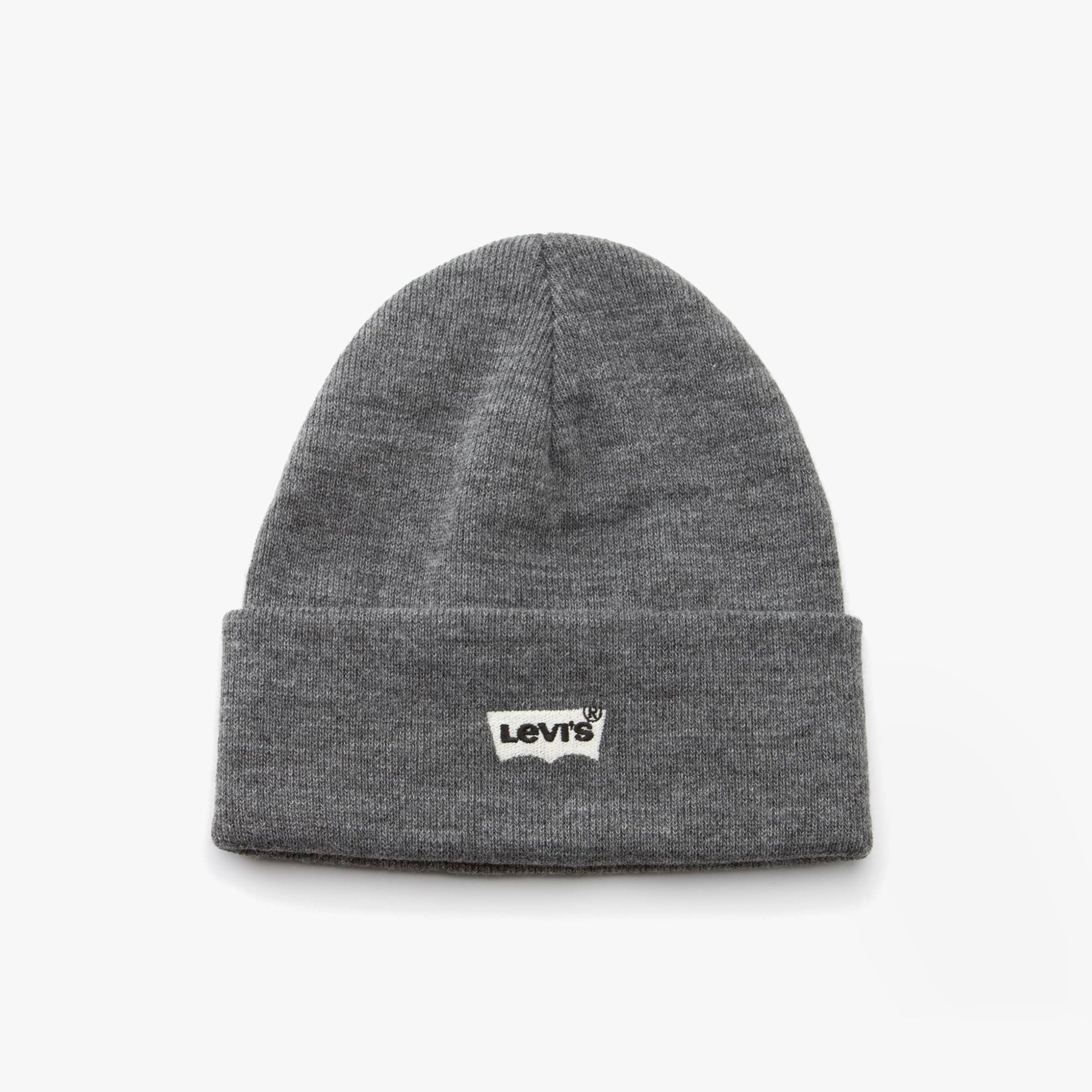 Levi's BATWING EMBROIDERED SLOUCHY BEANIE Mens Regular Grey