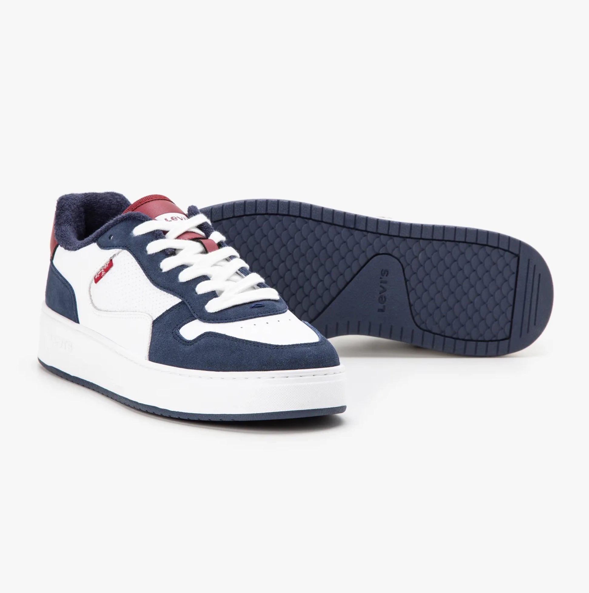 Levi's GLIDE Mens Trainers Regular White