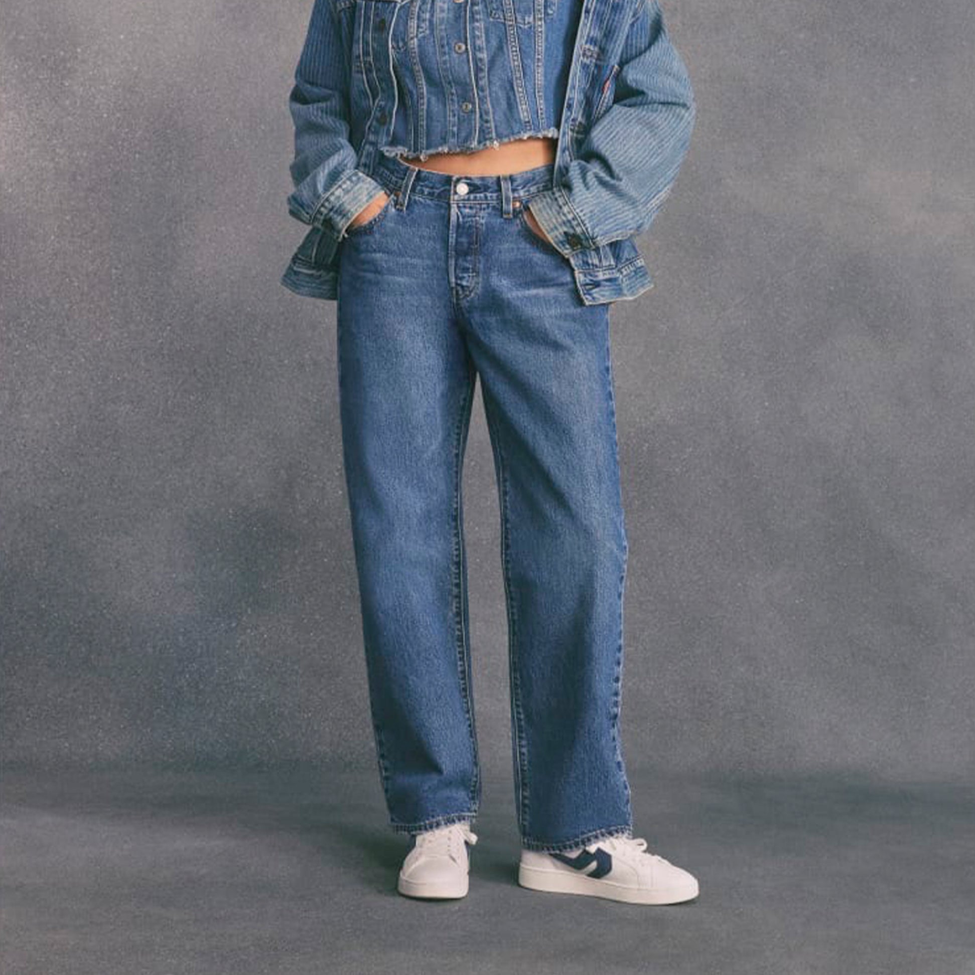 Levi's SWIFT S Womens Trainers Regular White/Black