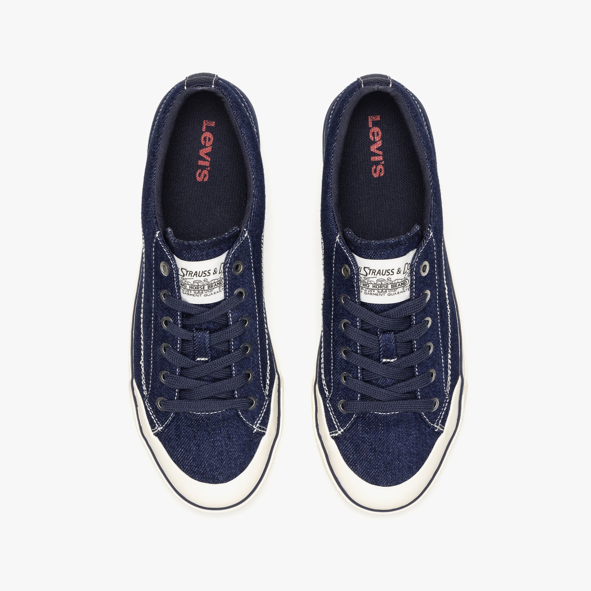 Levi's LS2 Mens Trainers Navy Blue