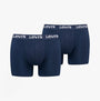 Levi's REPEAT LOGO Mens 3-Pack Trunks Navy