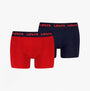 Levi's REPEAT LOGO Mens 3-Pack Trunks Red Combo