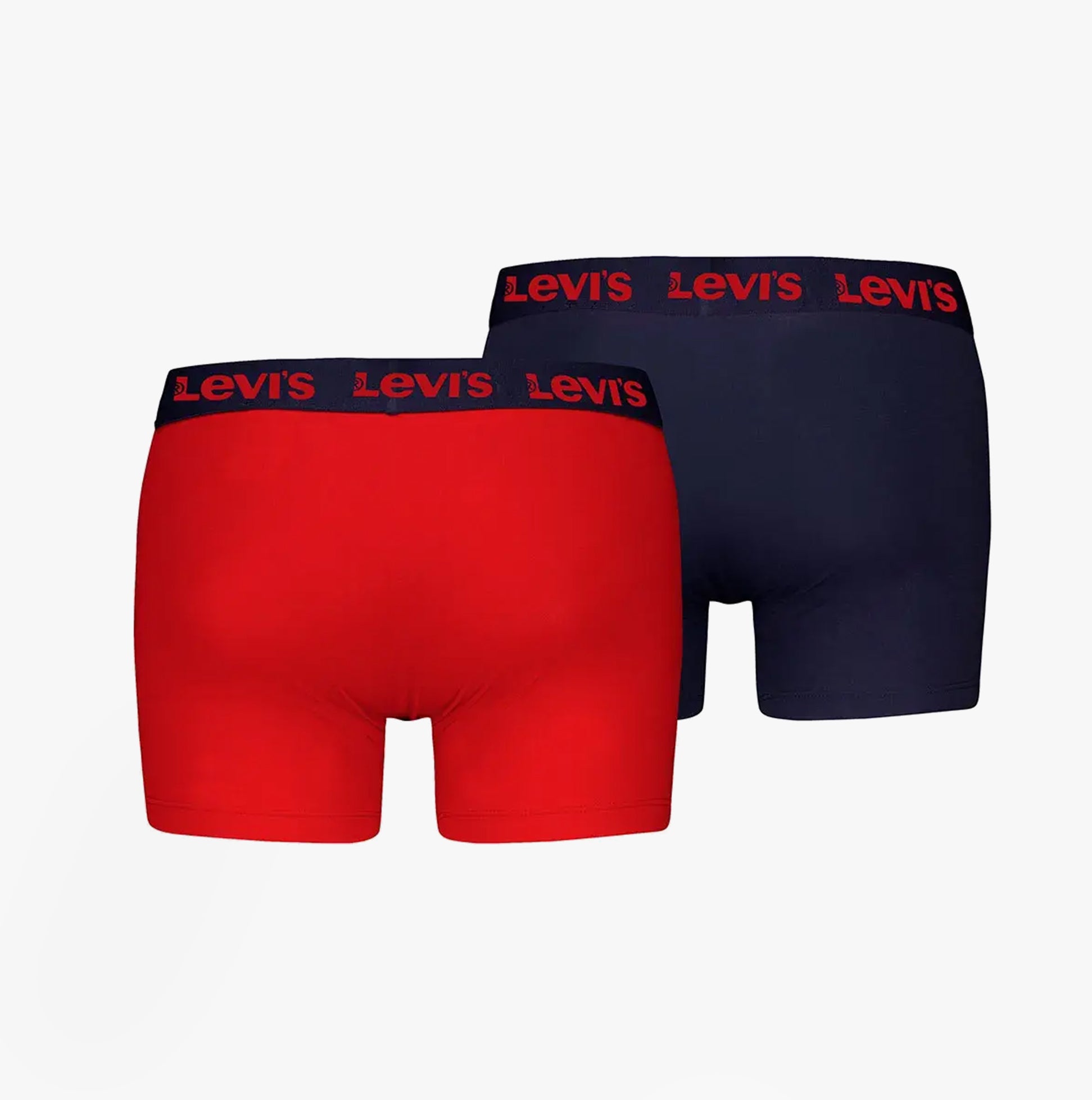 Levi's REPEAT LOGO Mens 3-Pack Trunks Red Combo