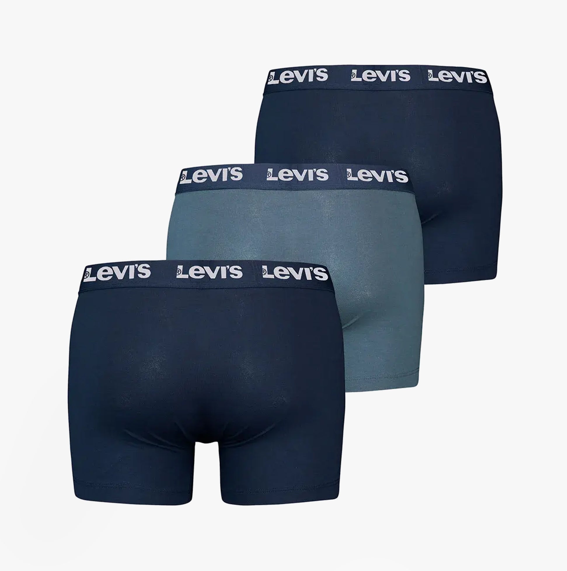 Levi's REPEAT LOGO Mens 3-Pack Trunks Navy Combo