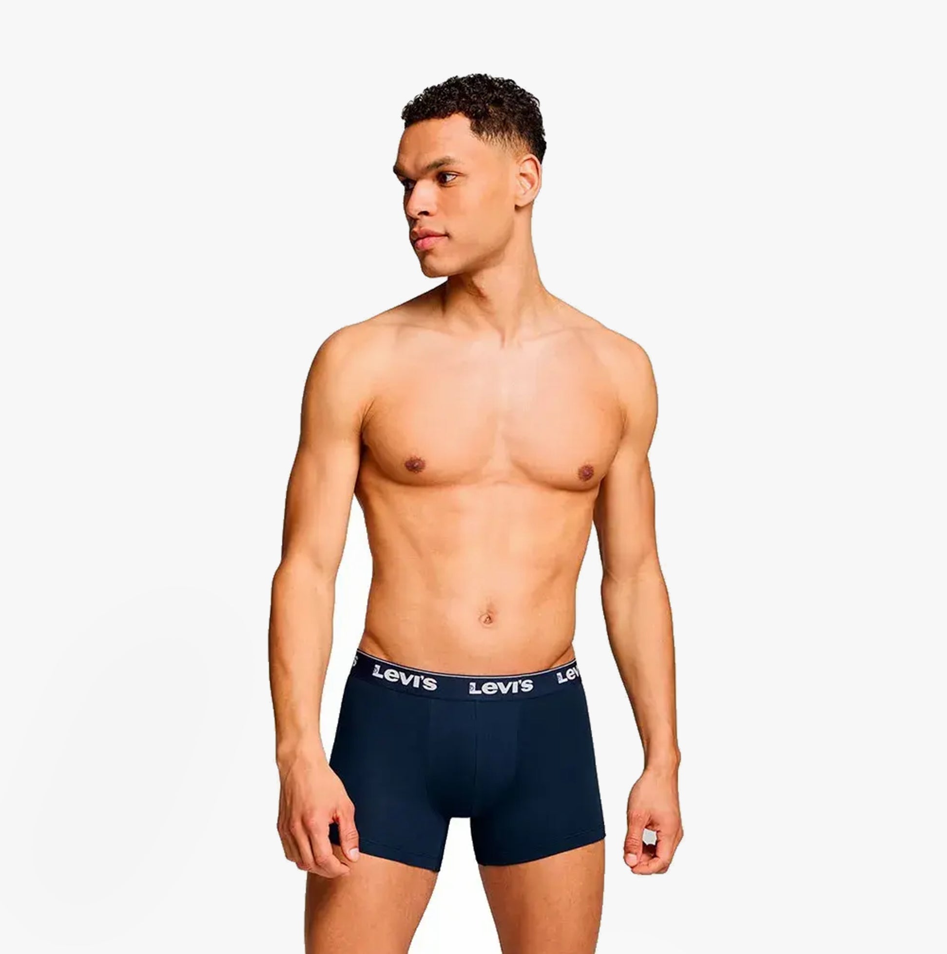 Levi's REPEAT LOGO Mens 3-Pack Trunks Navy Combo