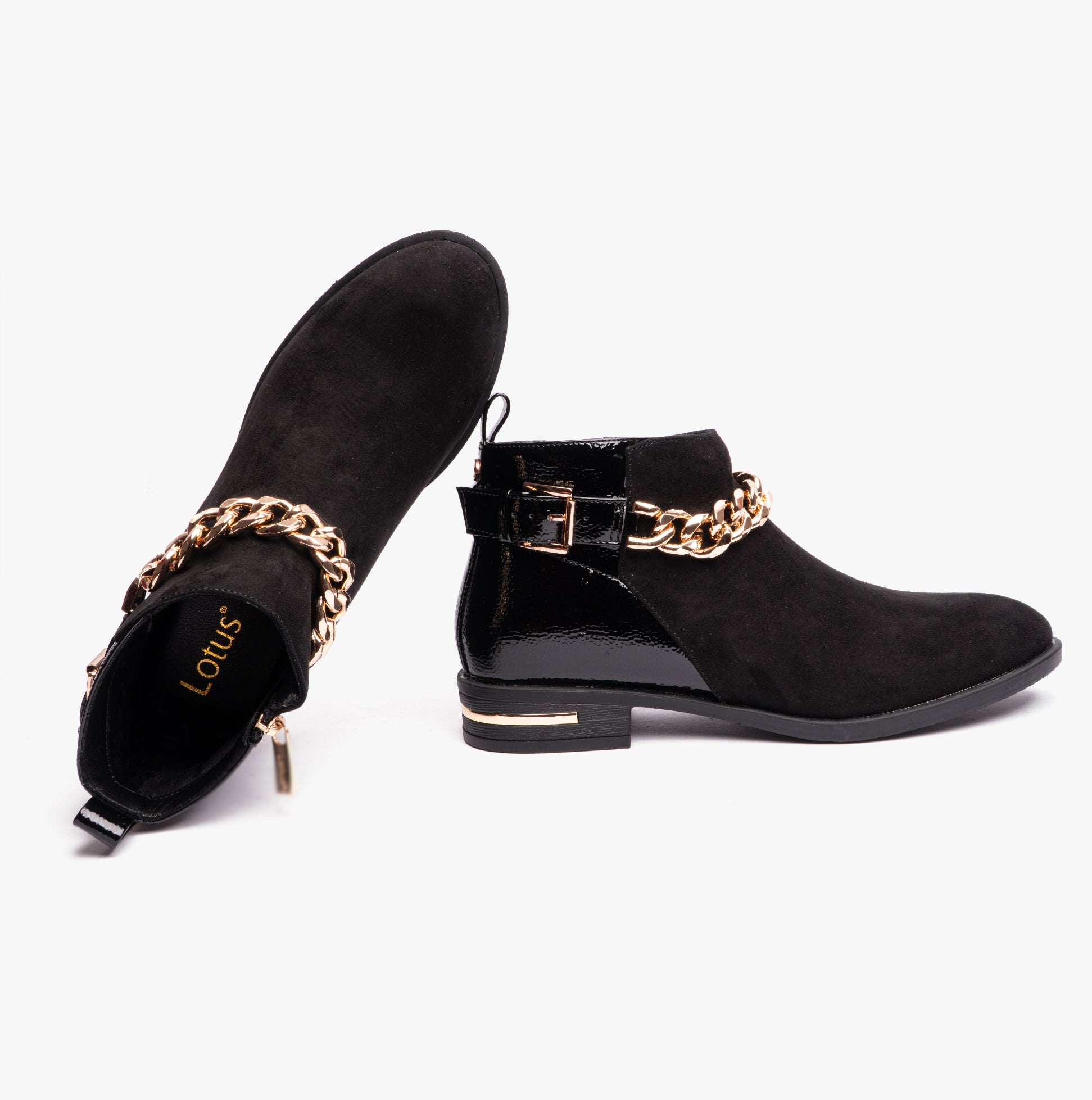 Lotus KIRI Womens Ankle Boots Black