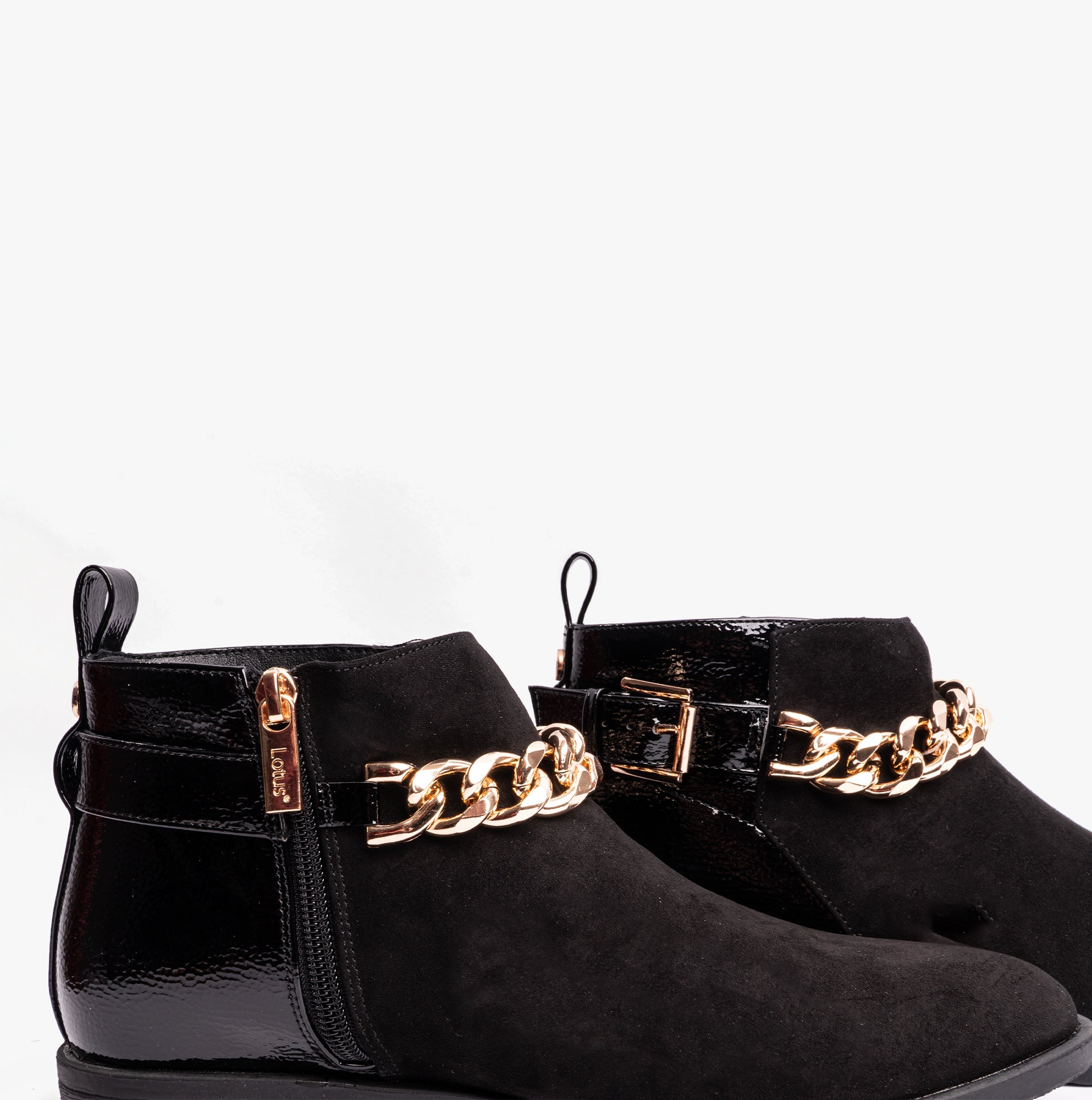 Lotus KIRI Womens Ankle Boots Black