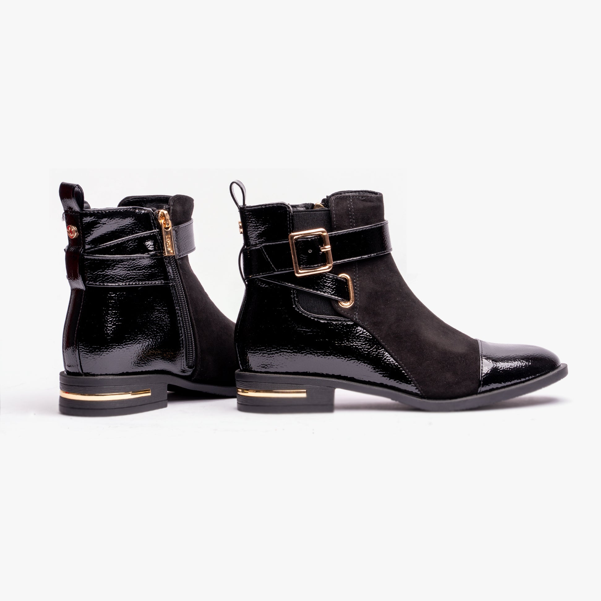 Lotus BONNIE Womens Ankle Boots Black