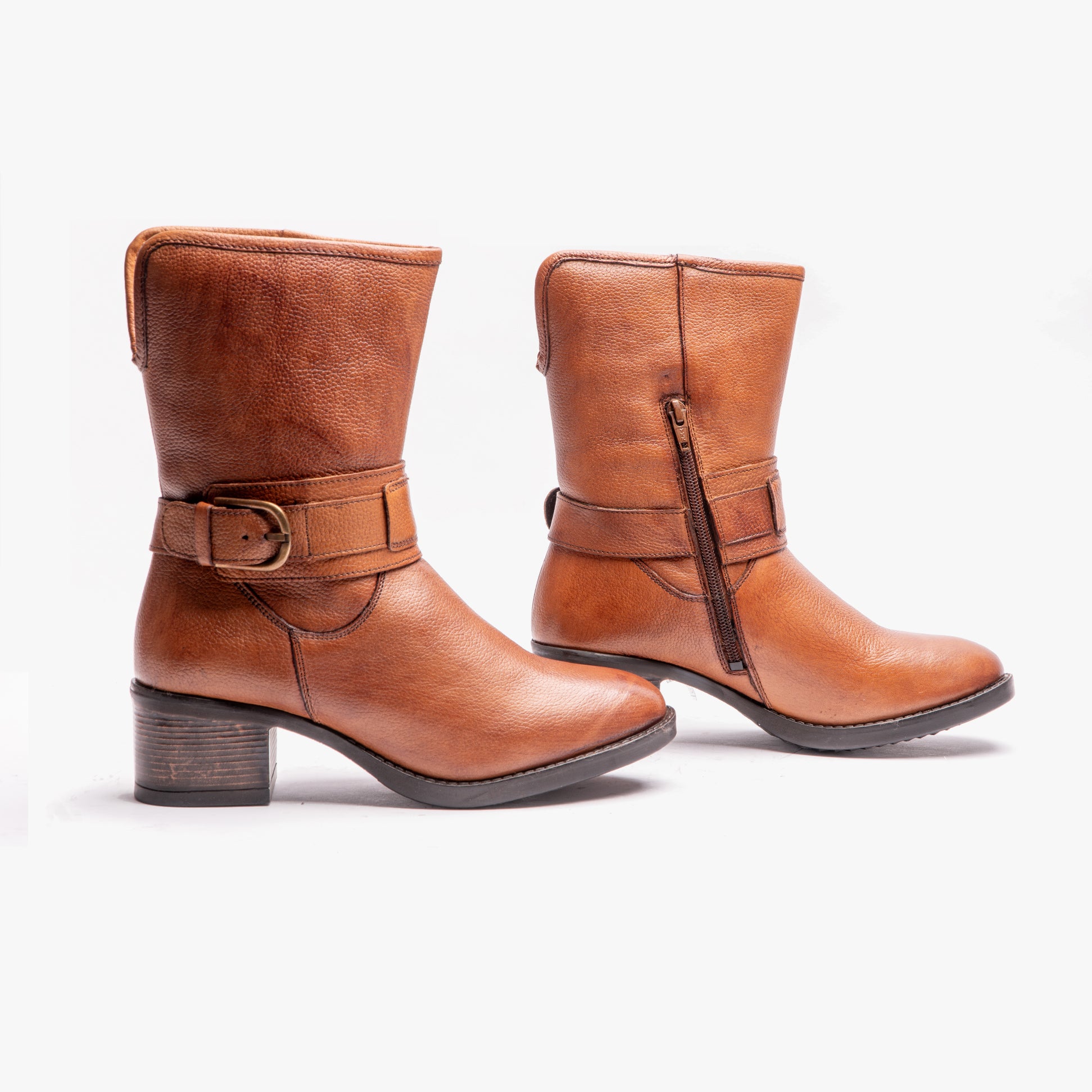 Lotus OSMOND Womens Ankle Boots Tan