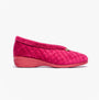 Lotus EADIE Womens Slippers Bordo