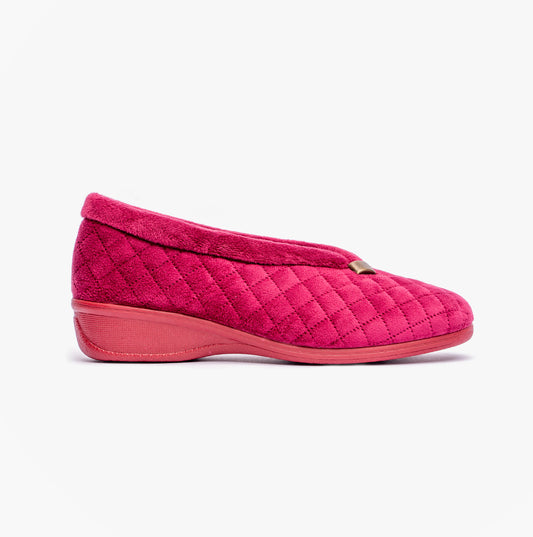 Lotus EADIE Womens Slippers Bordo