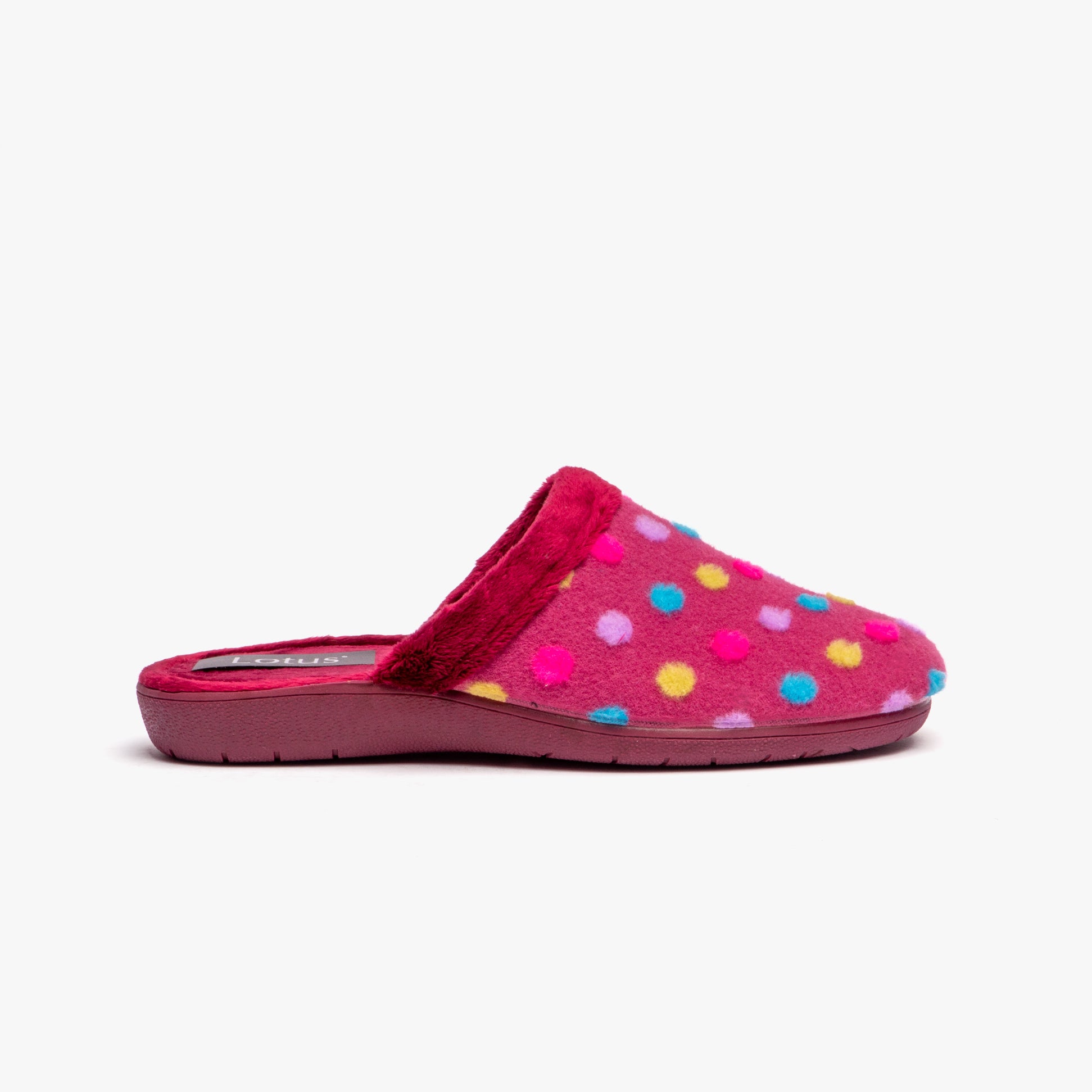Lotus BERLIE Womens Slippers Bordo