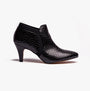 Lotus KRISTINA Womens Shoes Black Croc