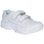 Mirak CONTENDER Touch Fasten Unisex Leather Trainers White