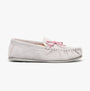 Mokkers LILY Womens Moccasin Slippers Grey