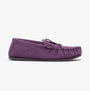 Mokkers LILY Womens Moccasin Slippers Purple