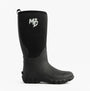 Mud Dogs RUTLAND TALL Neoprene Wellington Boots Black