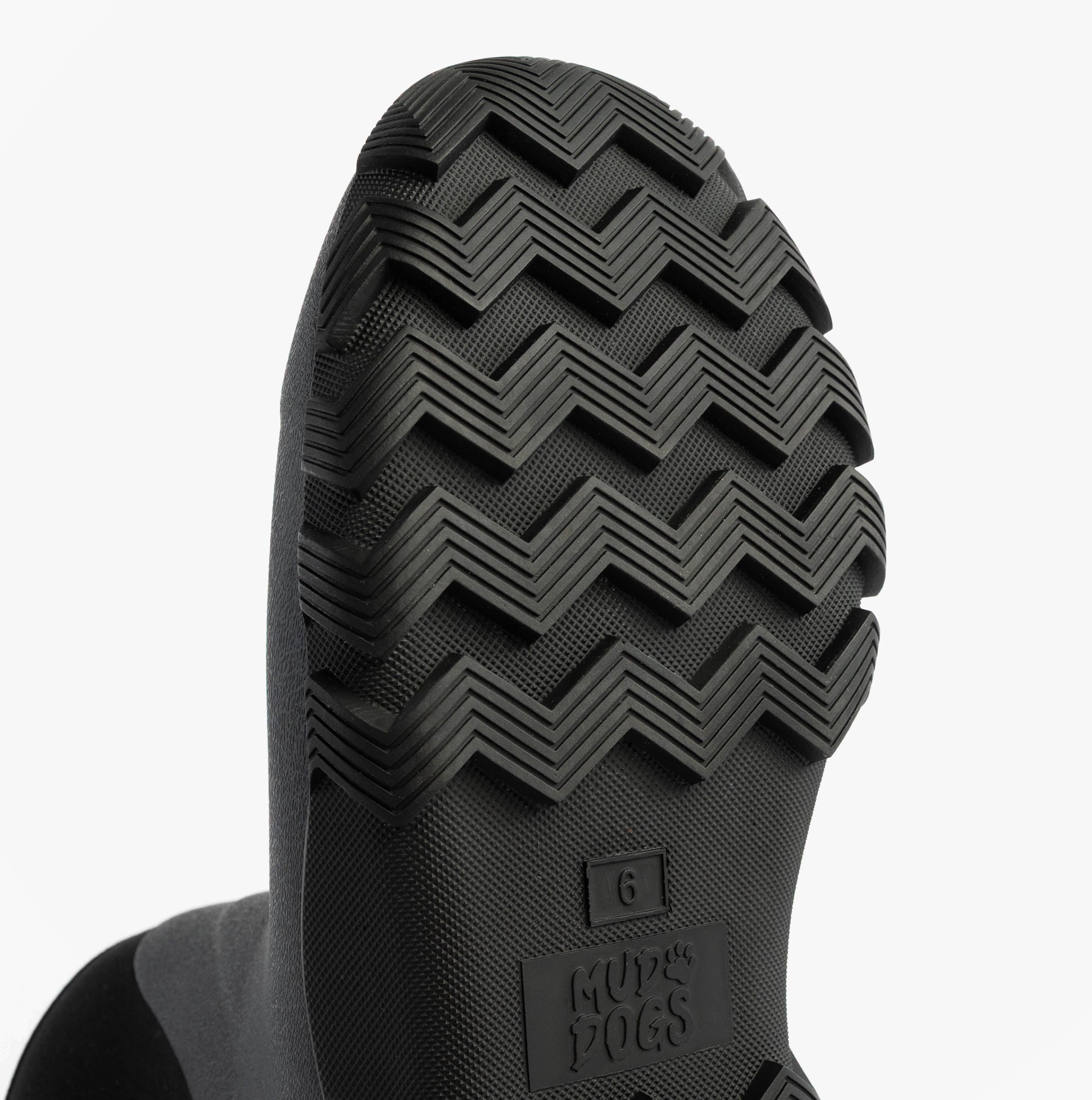 Mud Dogs RUTLAND SHORT Unisex Neoprene Wellies Black