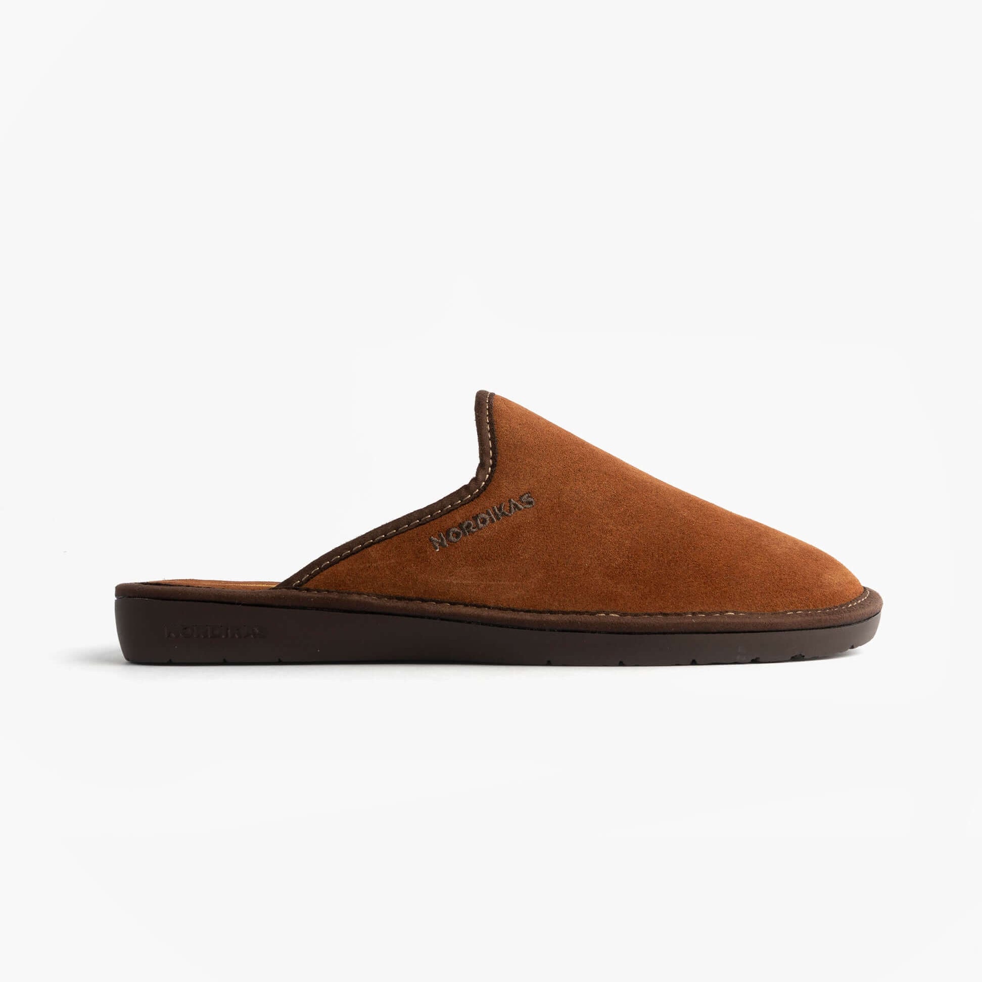 Nordikas 131 DUBLIN Mens Mule Slippers Brown