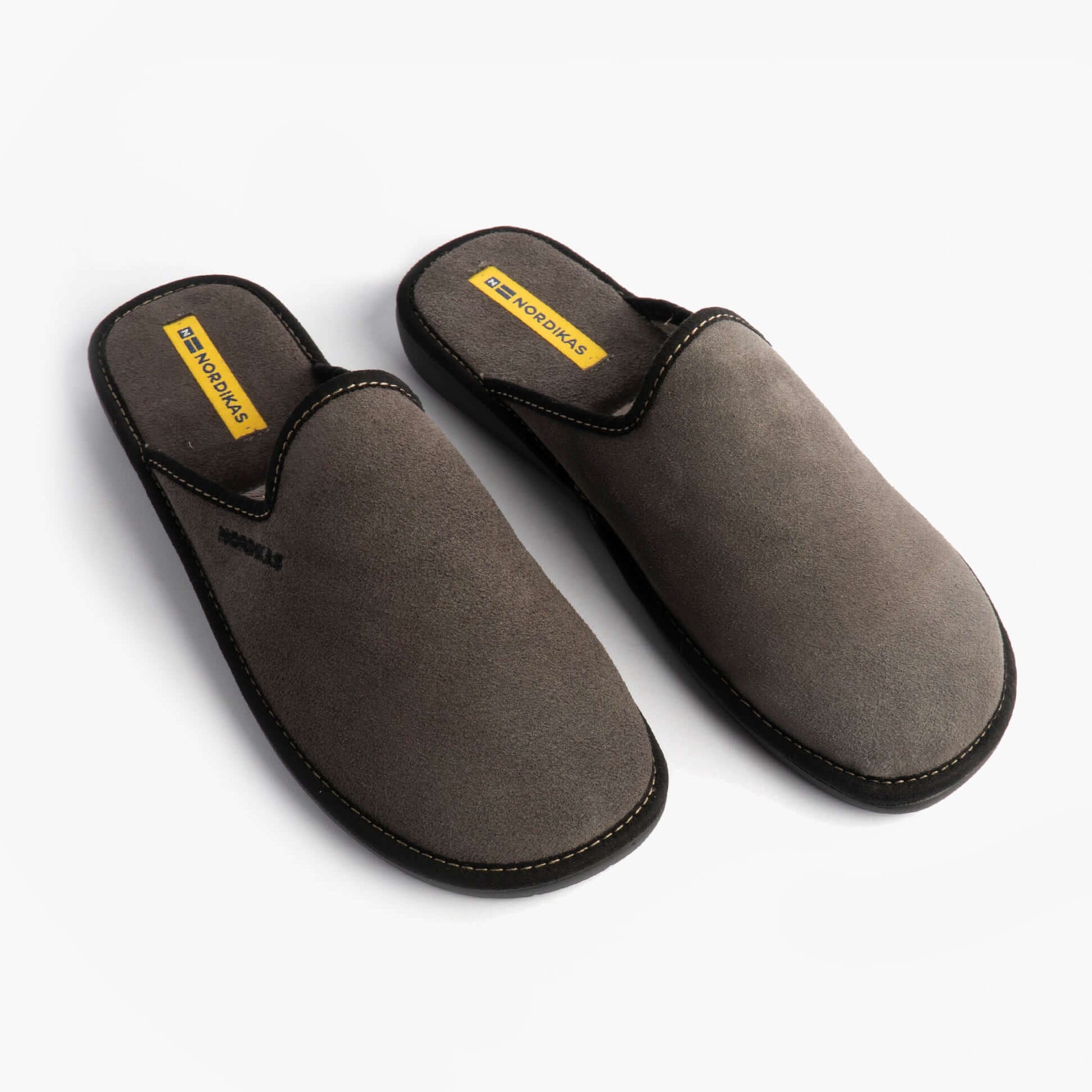 Nordikas 131 DUBLIN Mens Mule Slippers Grey