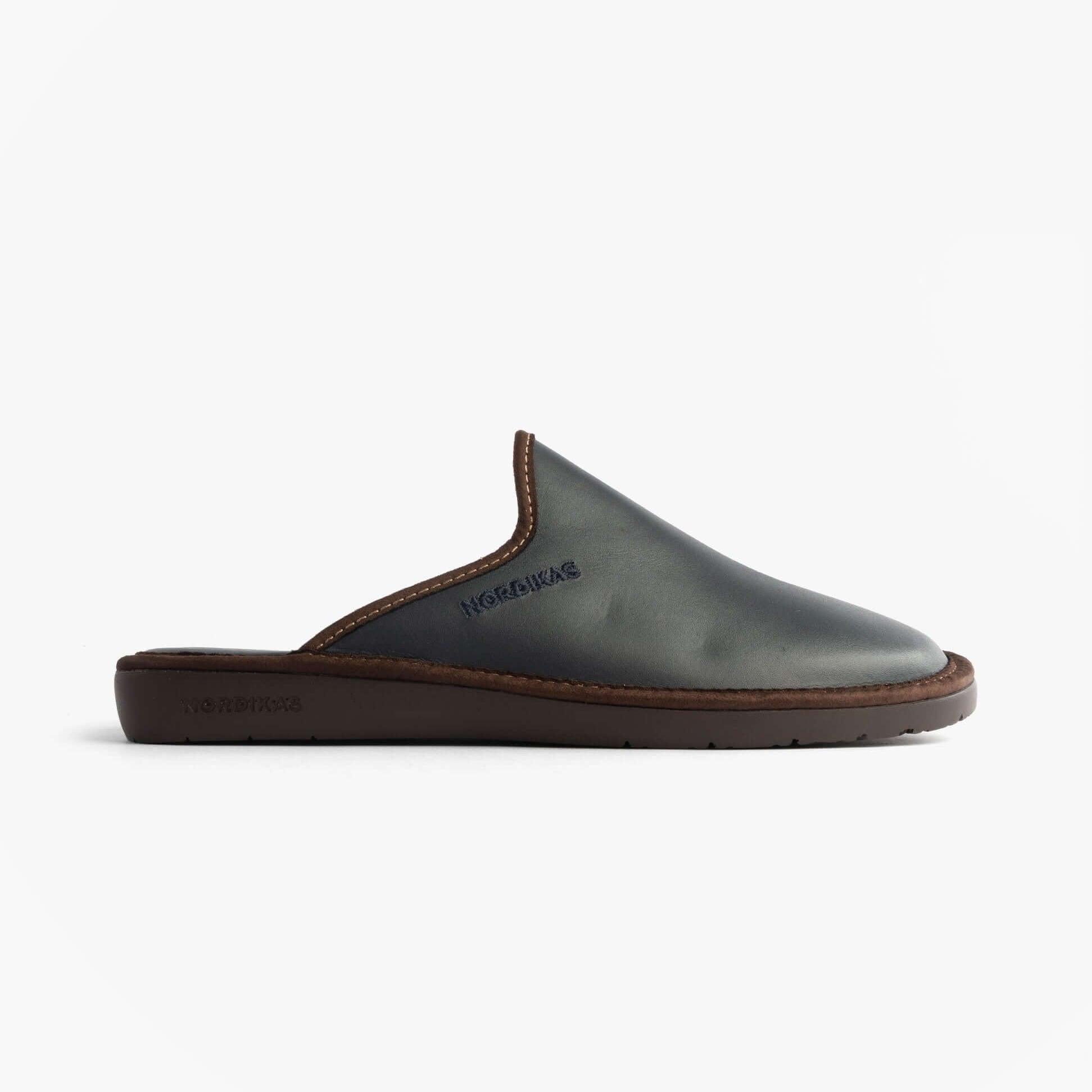 Nordikas 131 DUBLIN Mens Mule Slippers Navy